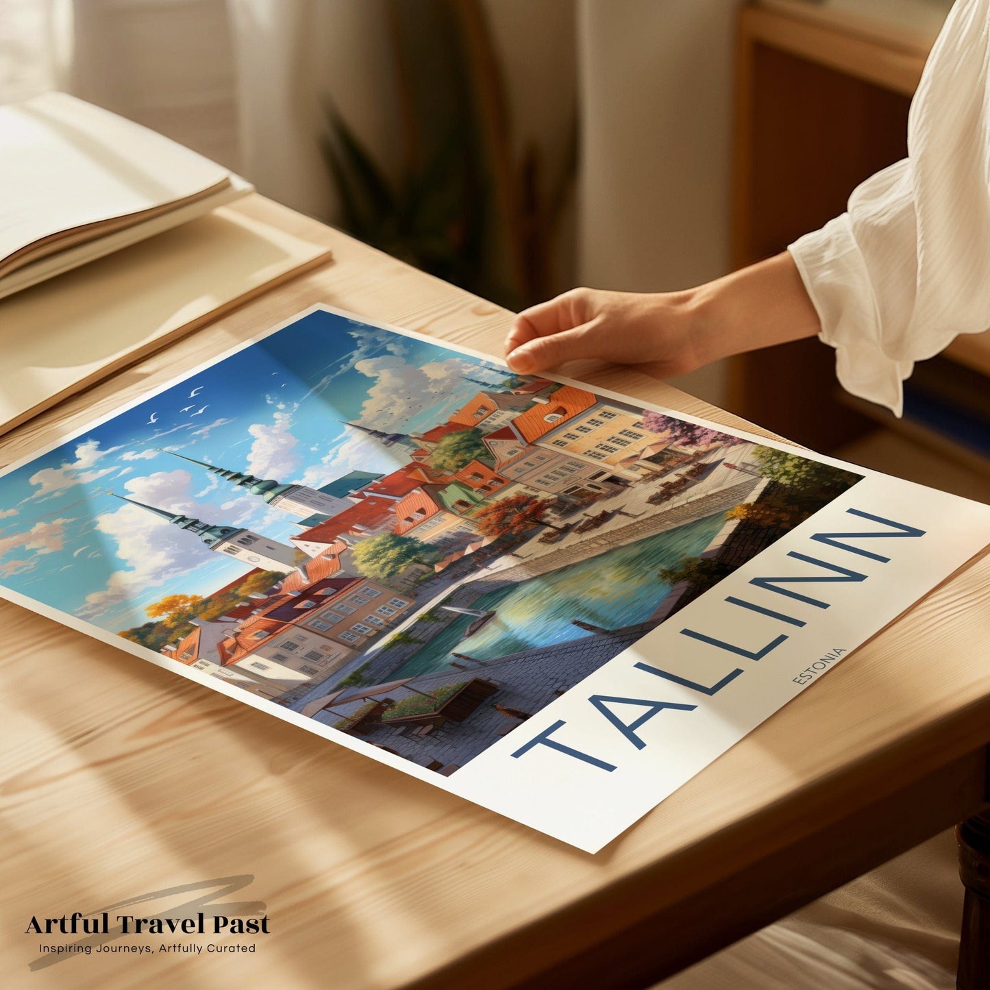 Tallinn Poster - Estonia Wall Art
