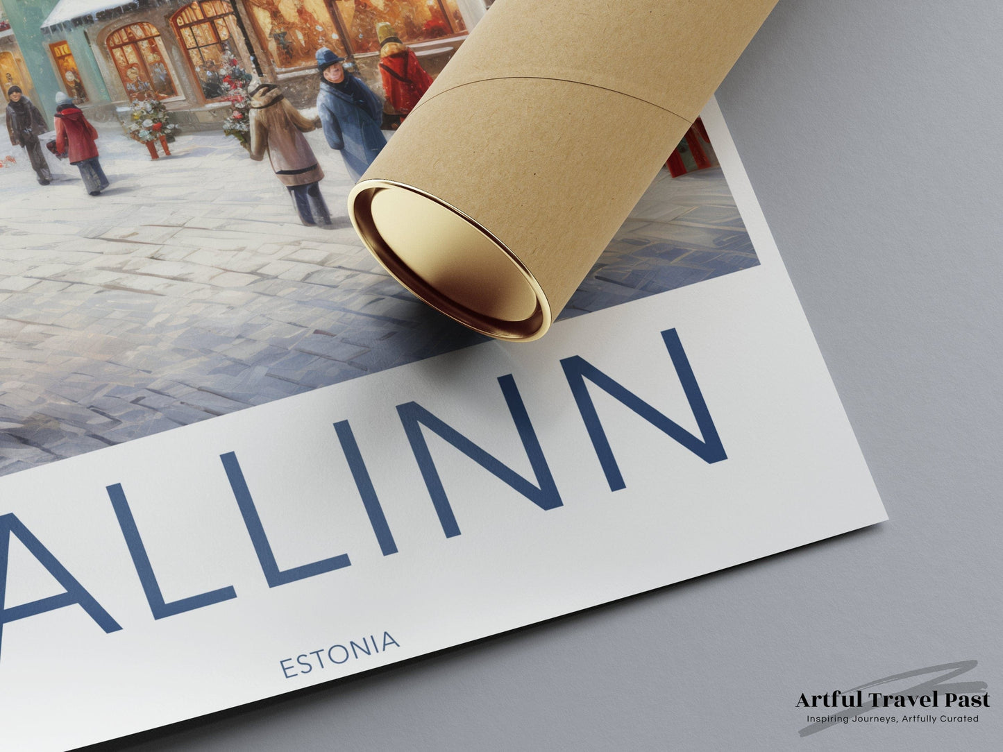 Tallinn Poster - Estonia Wall Art