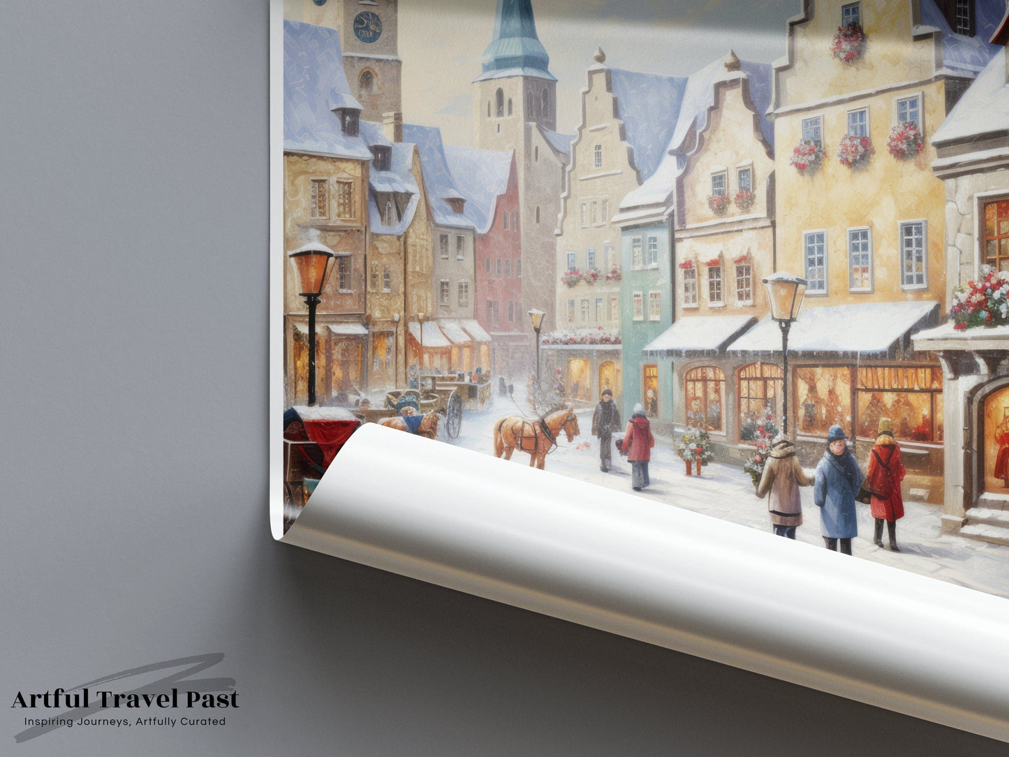 Tallinn Poster - Estonia Wall Art