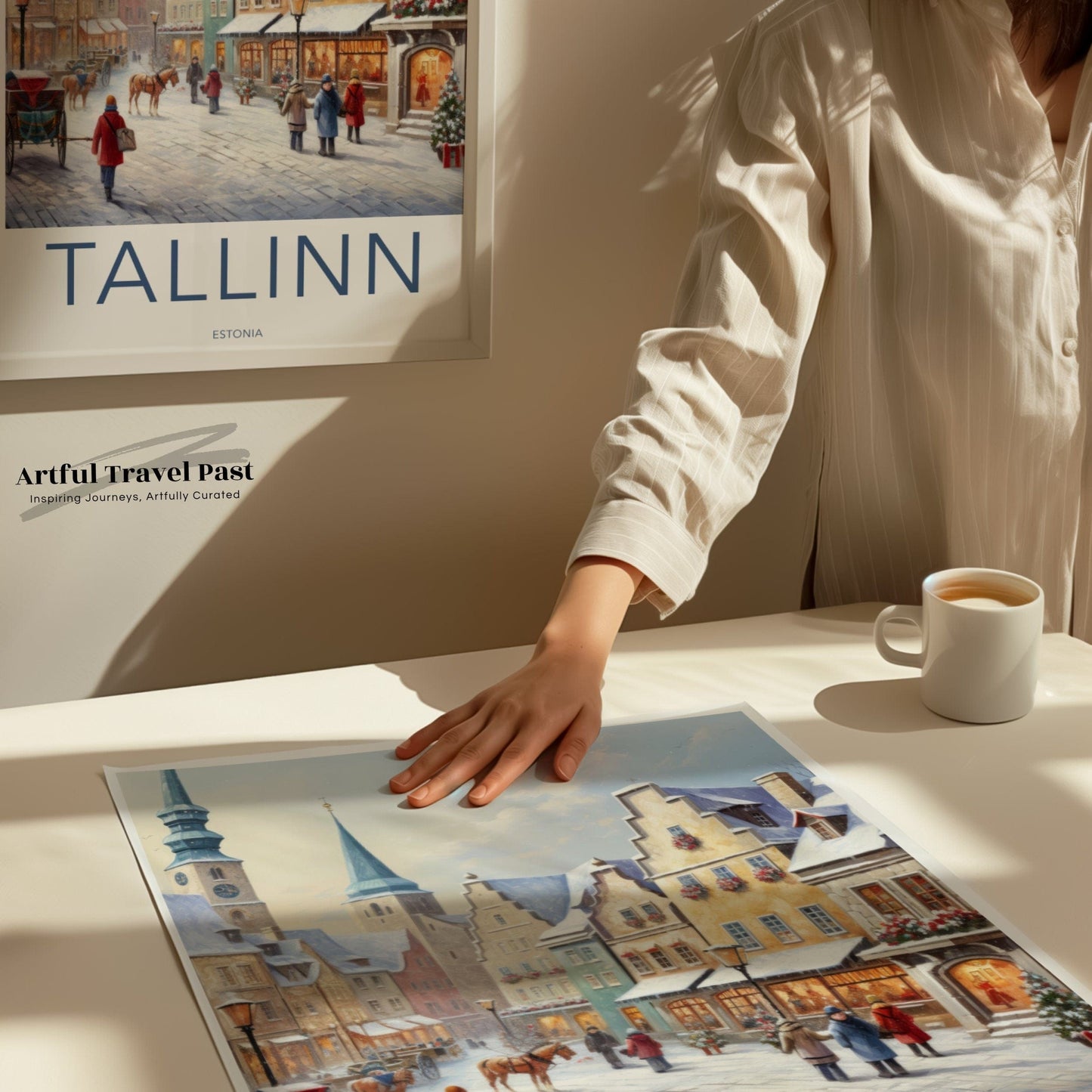 Tallinn Poster - Estonia Wall Art