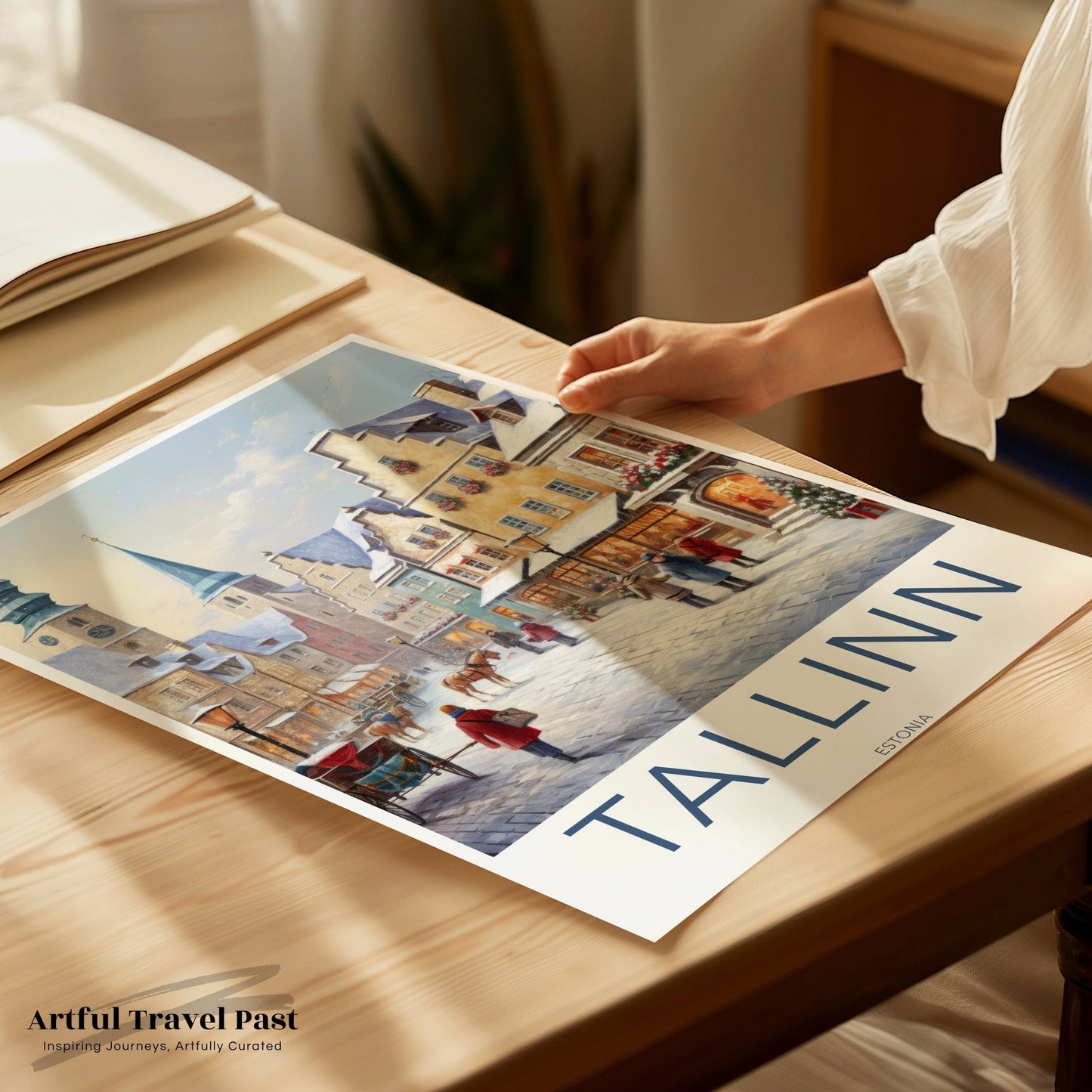 Tallinn Poster - Estonia Wall Art