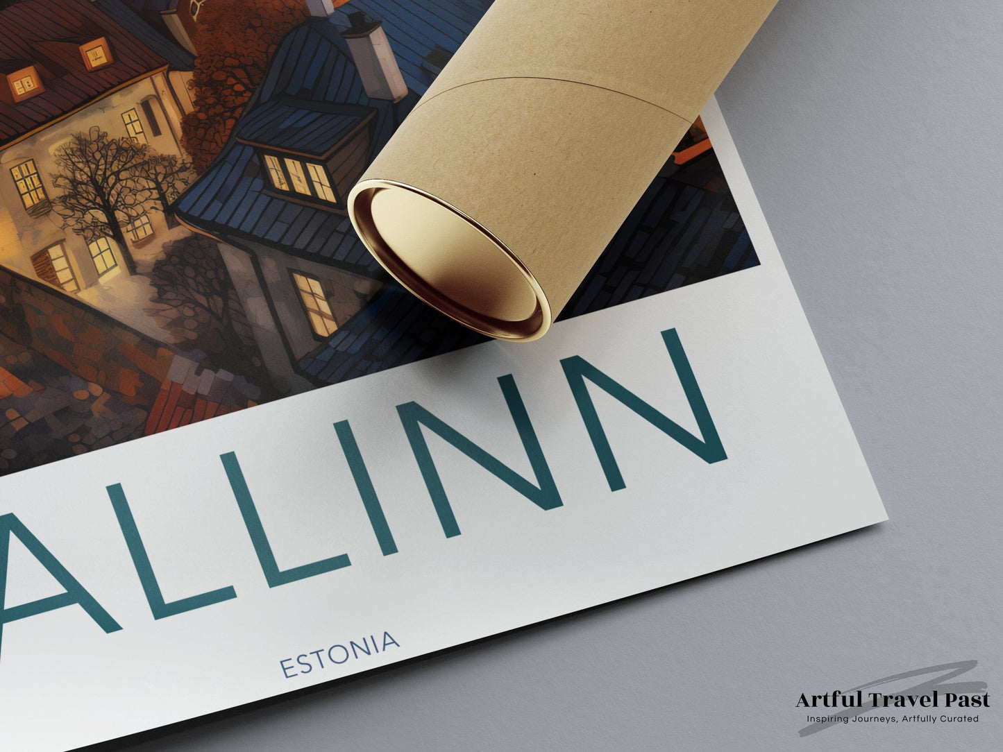 Tallinn Poster - Estonia Wall Art