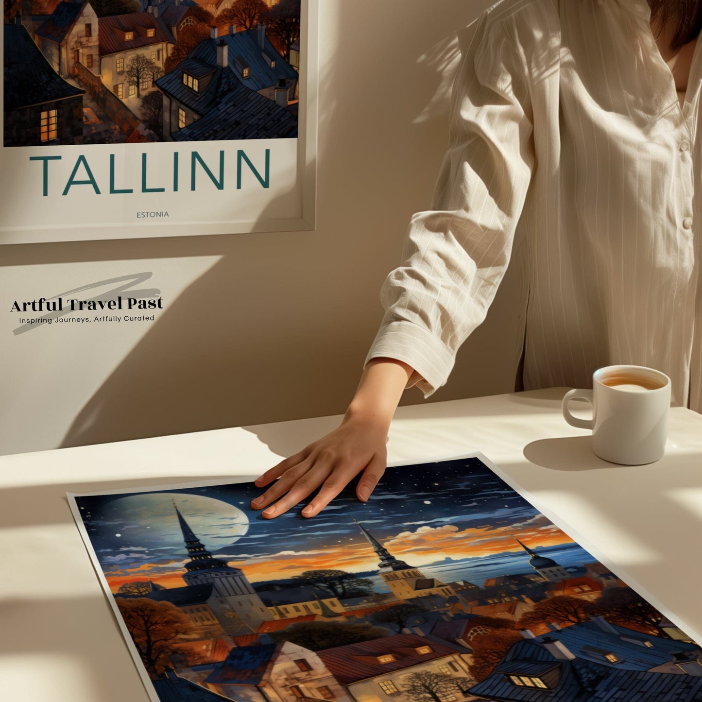 Tallinn Poster - Estonia Wall Art