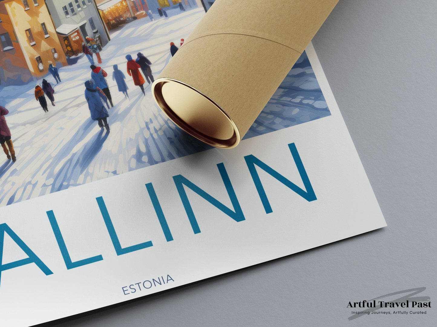 Tallinn Poster - Estonia Wall Art