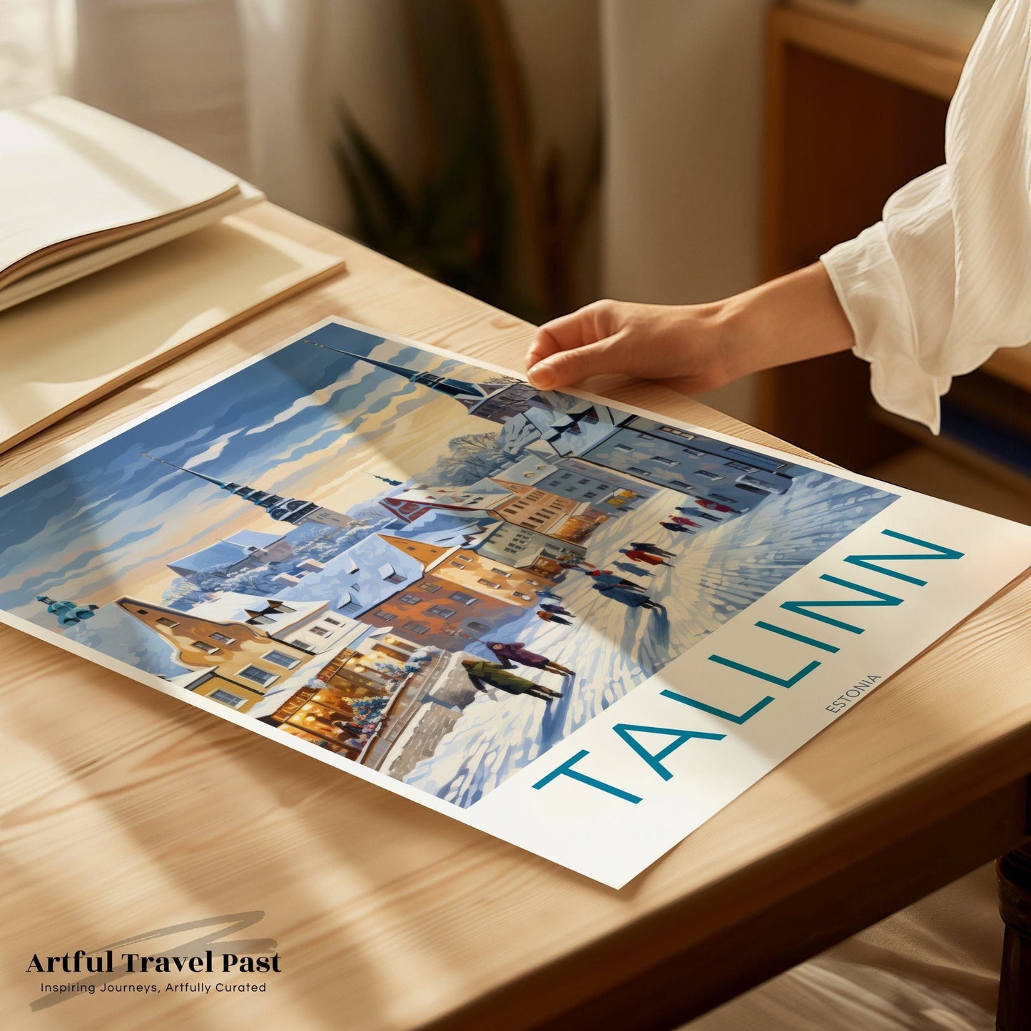 Tallinn Poster - Estonia Wall Art