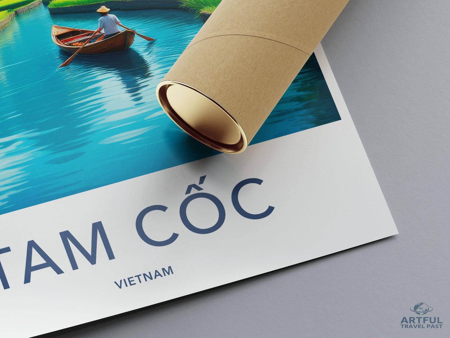 Tam Cốc Poster - Vietnam Wall Art