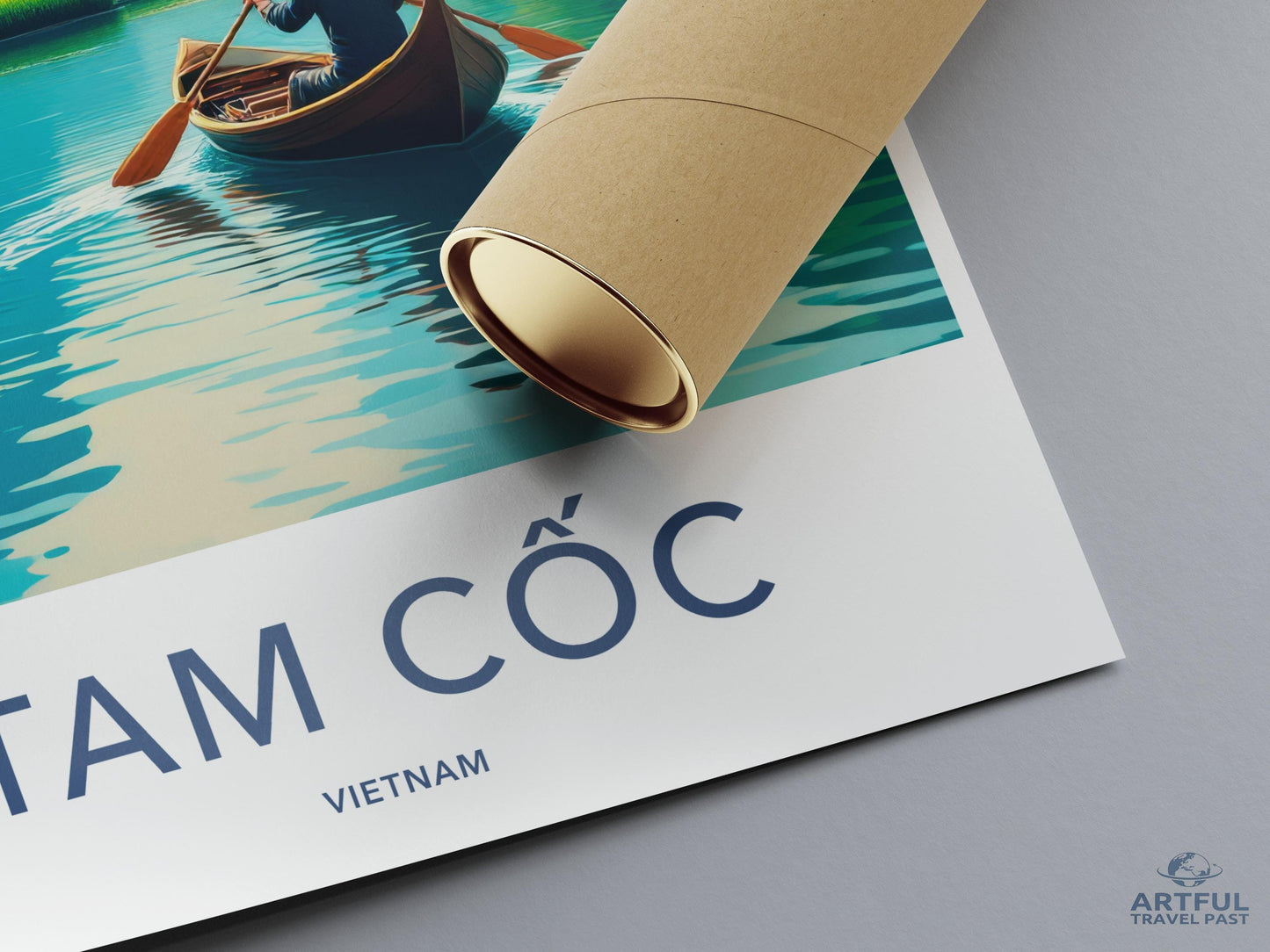 Tam Cốc Poster - Vietnam Wall Art