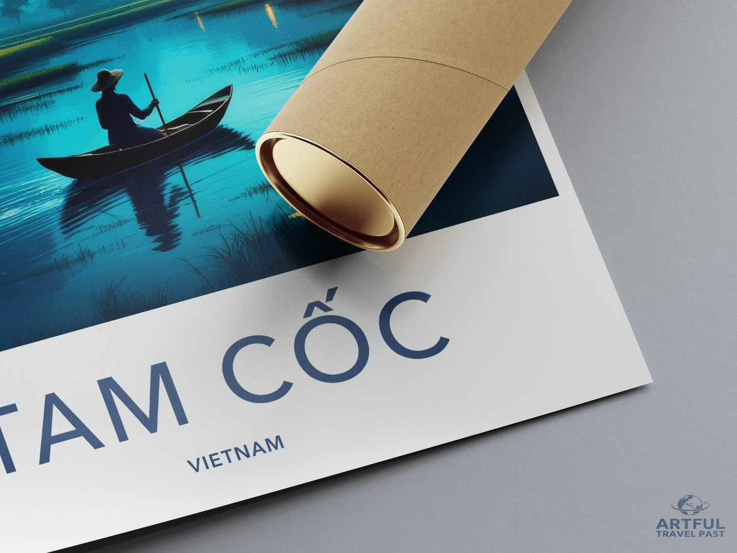 Tam Coc Poster - Vietnam Wall Art