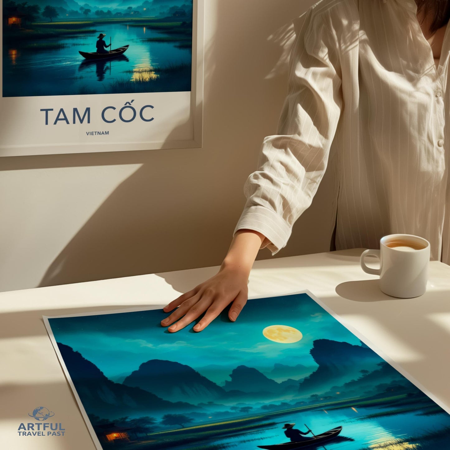 Tam Coc Poster - Vietnam Wall Art