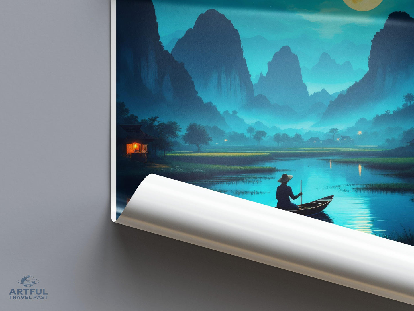 Tam Coc Poster - Vietnam Wall Art