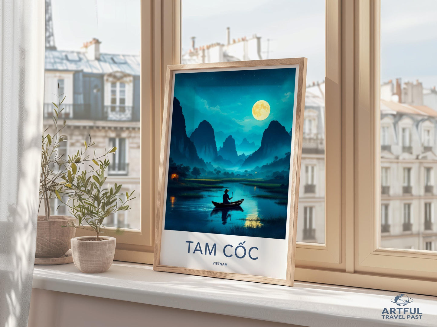Tam Coc Poster - Vietnam Wall Art