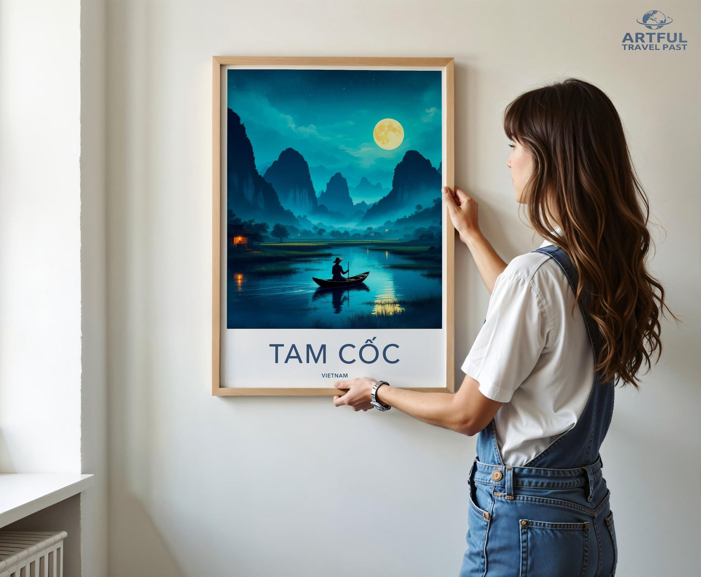 Tam Coc Poster - Vietnam Wall Art