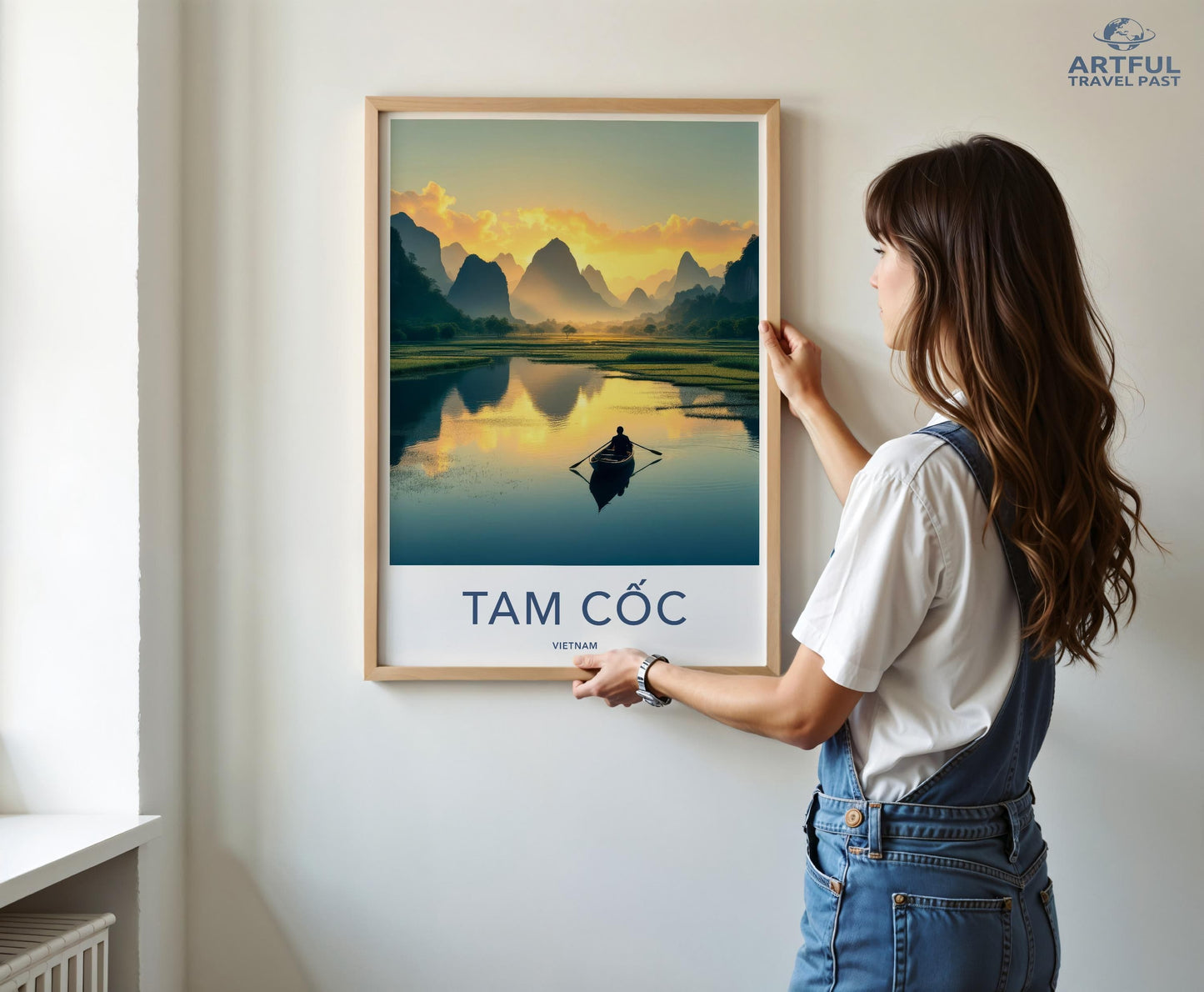 Tam Coc Poster - Vietnam Wall Art