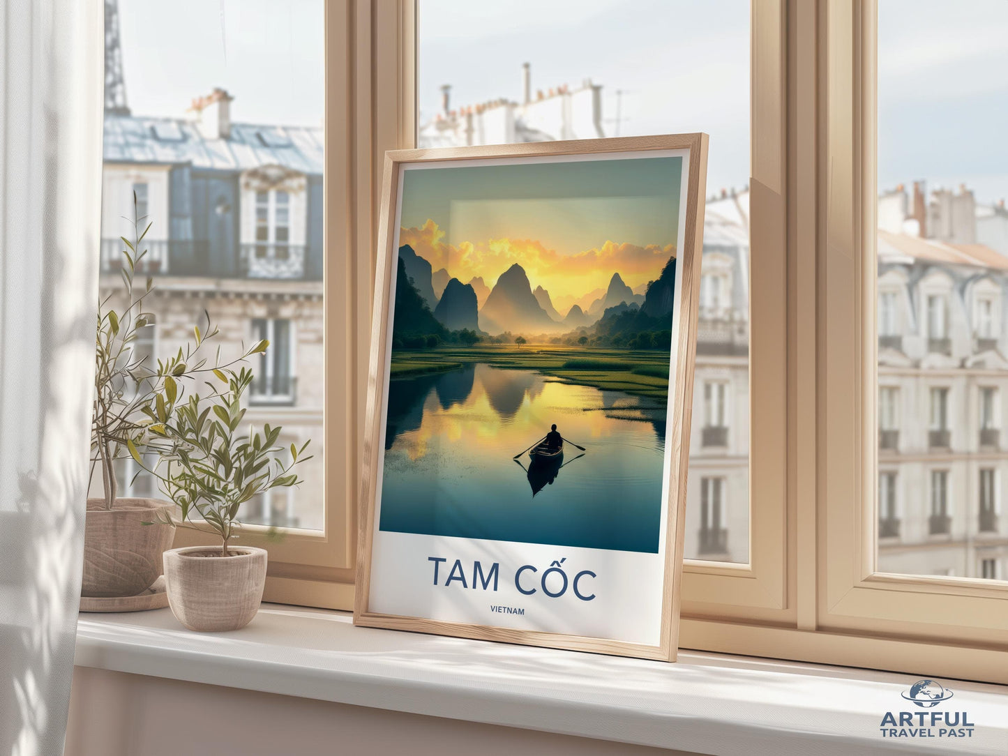 Tam Coc Poster - Vietnam Wall Art