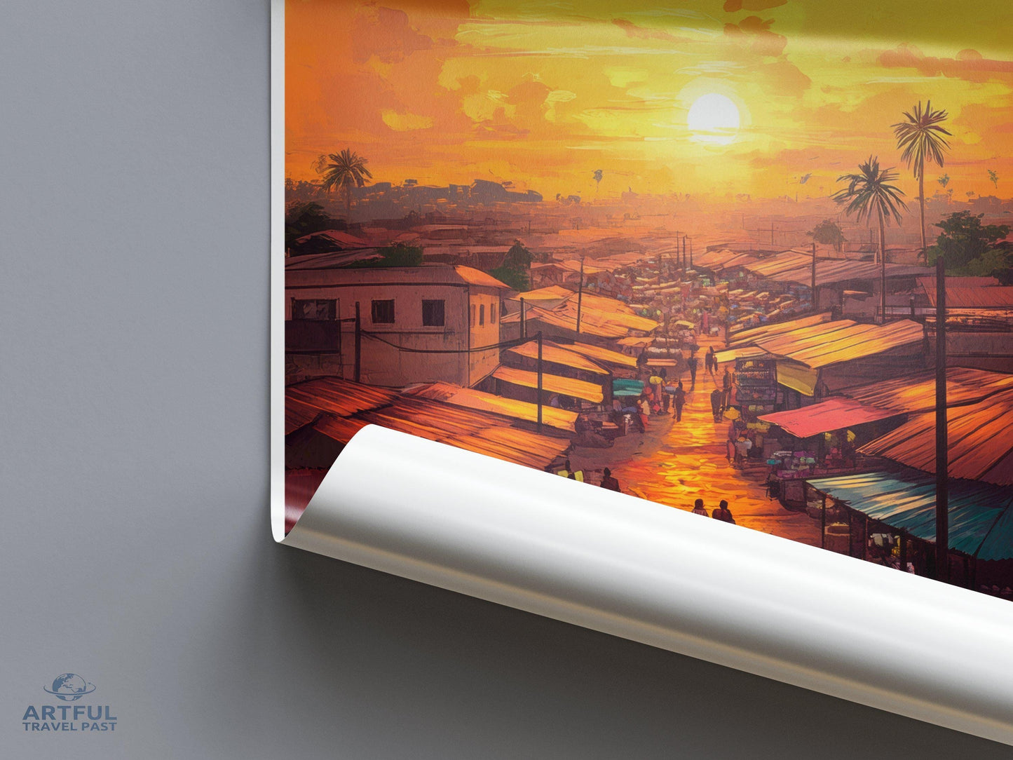 Tamale Poster - Ghana Wall Art