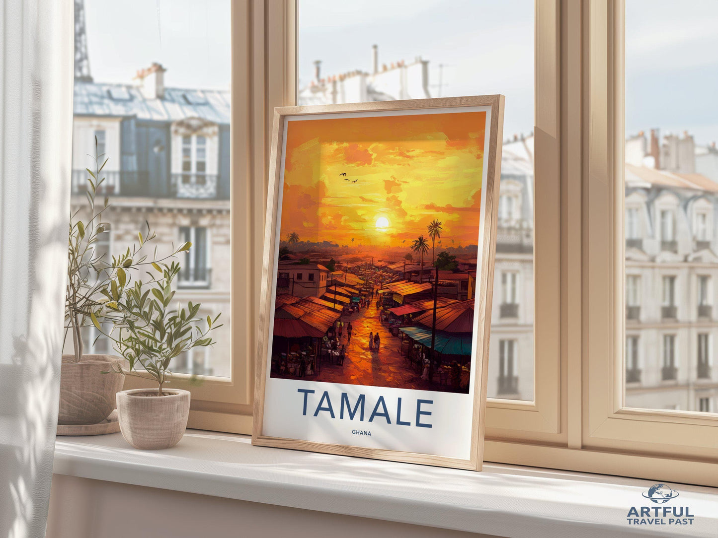 Tamale Poster - Ghana Wall Art