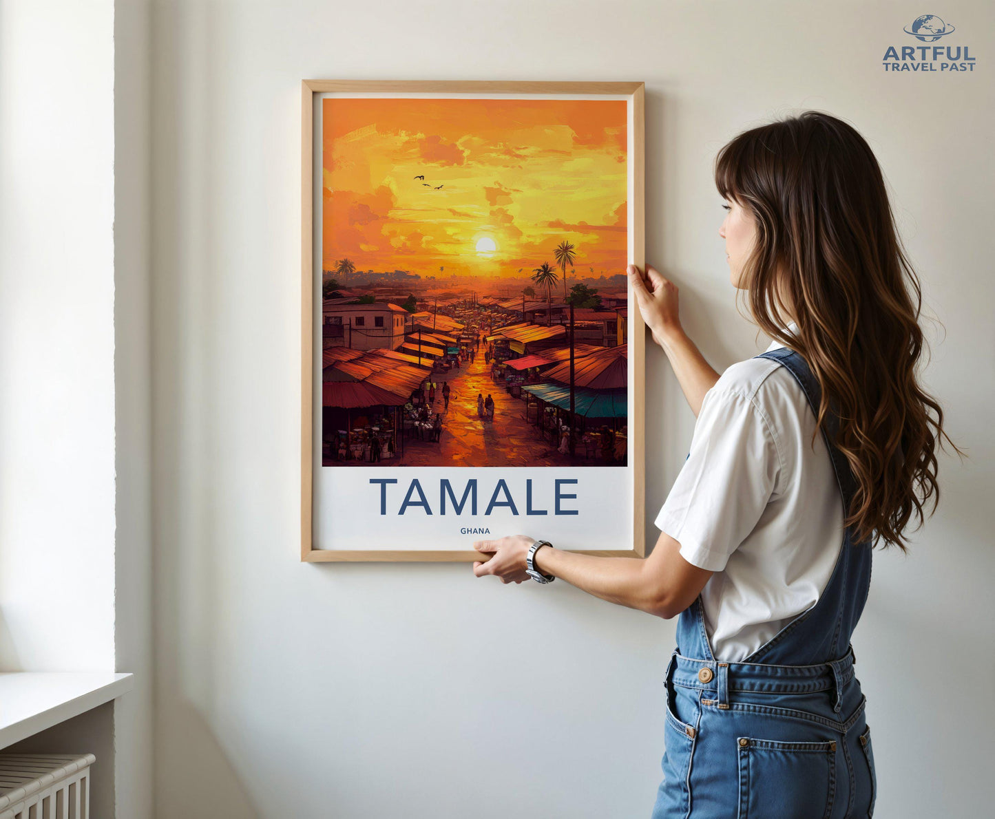 Tamale Poster - Ghana Wall Art