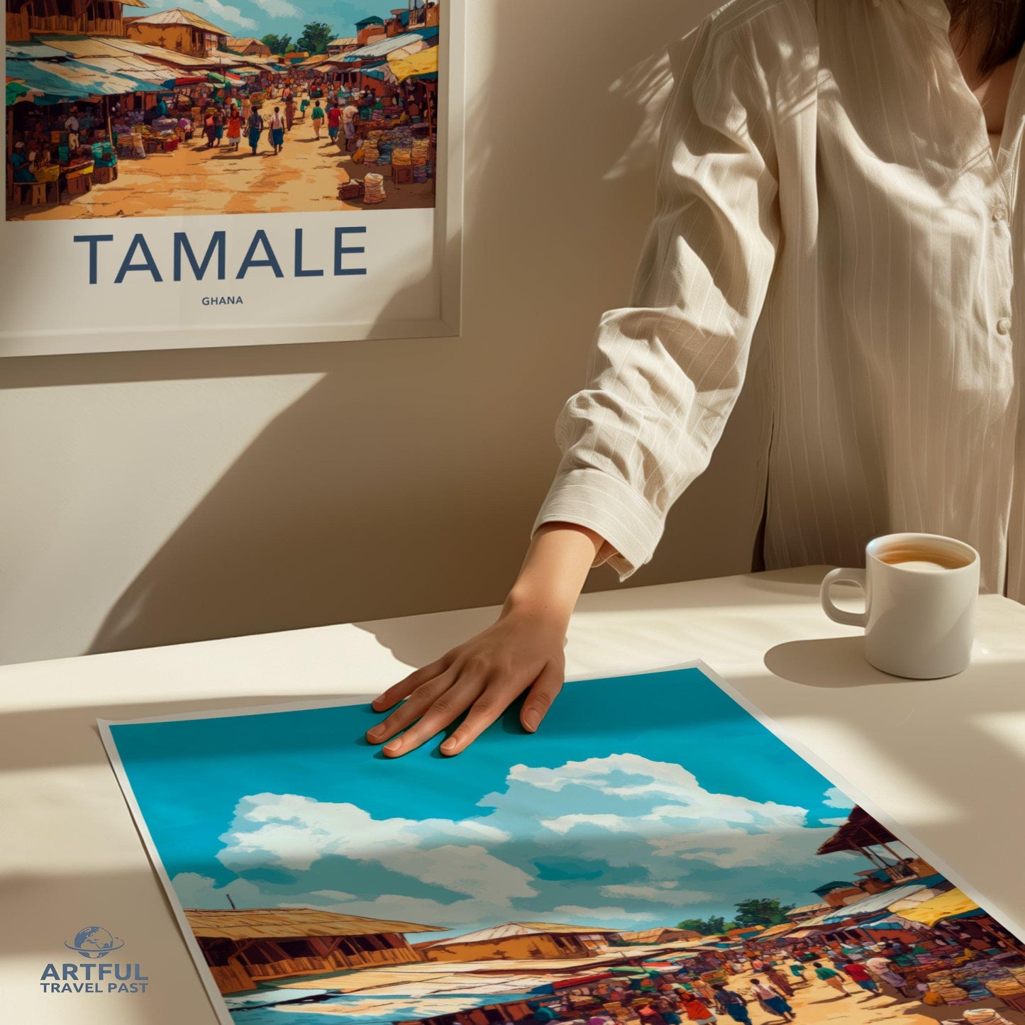 Tamale Poster | Ghana Wall Art | Africa Decor