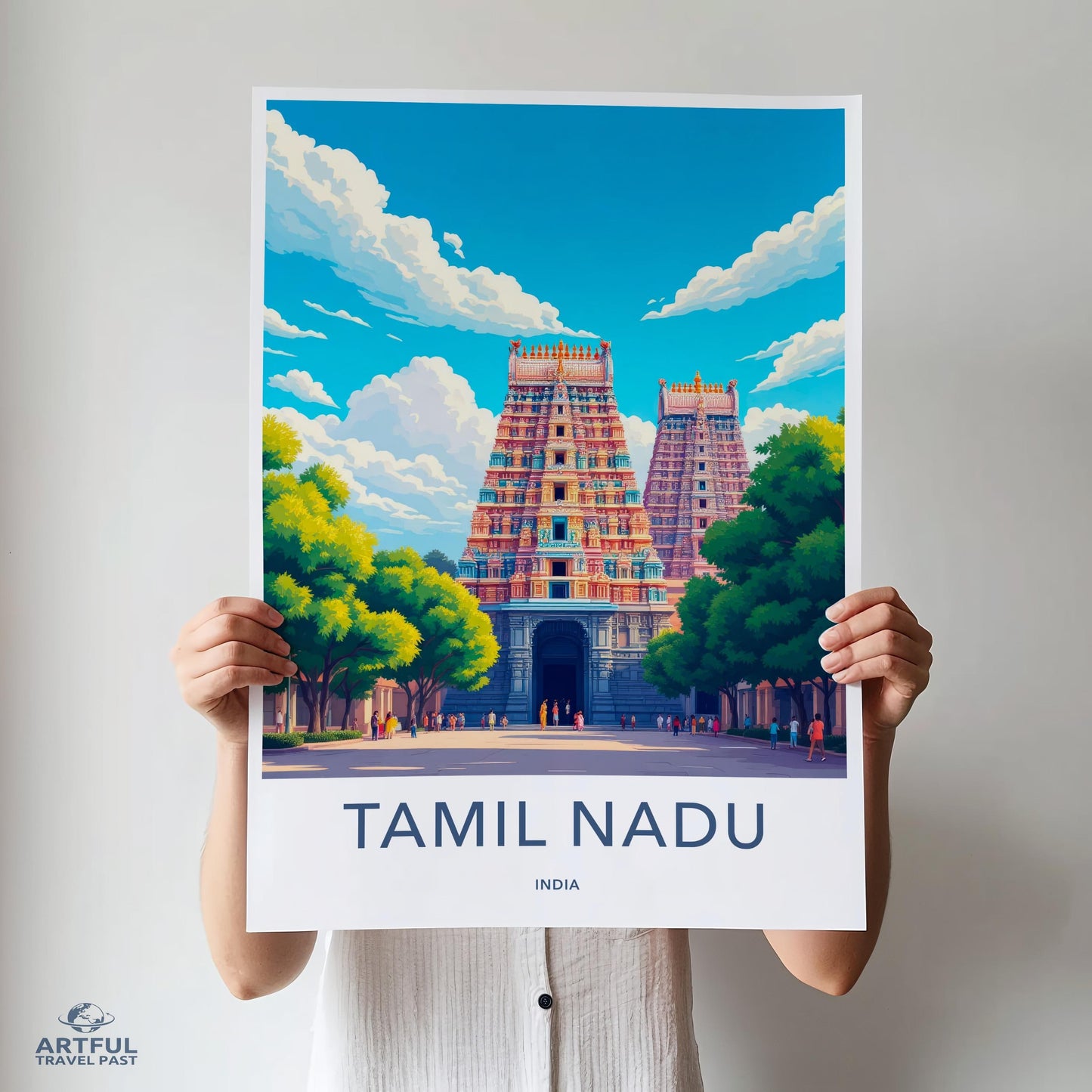 Tamil Nadu Poster - India Wall Art