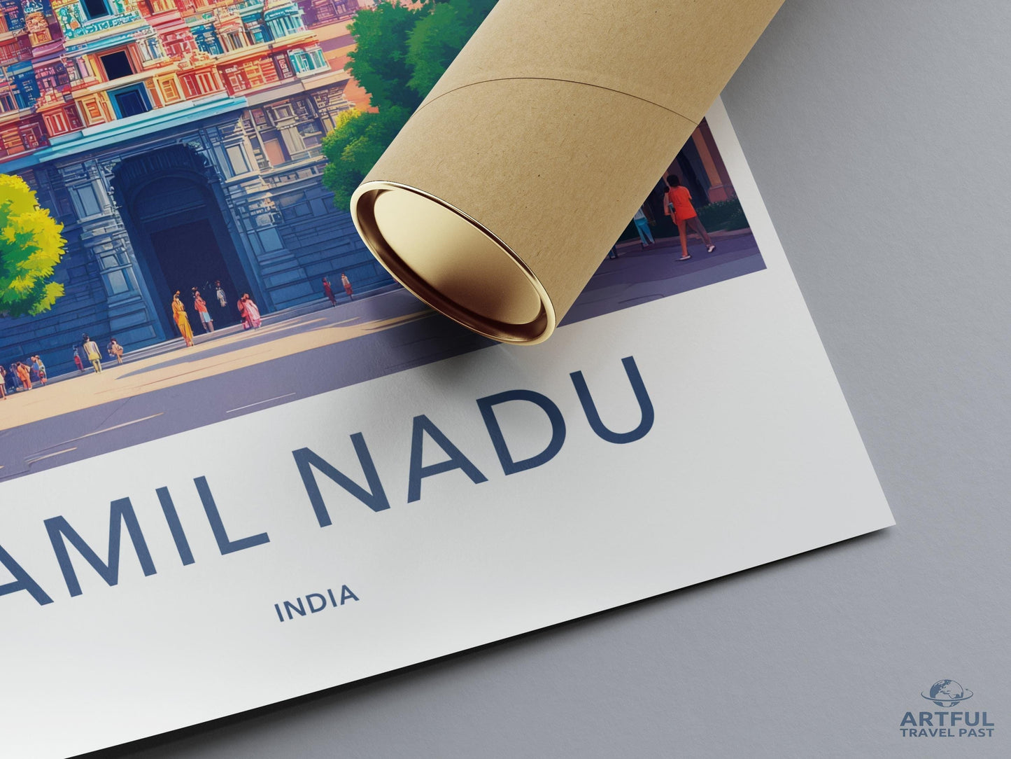 Tamil Nadu Poster - India Wall Art
