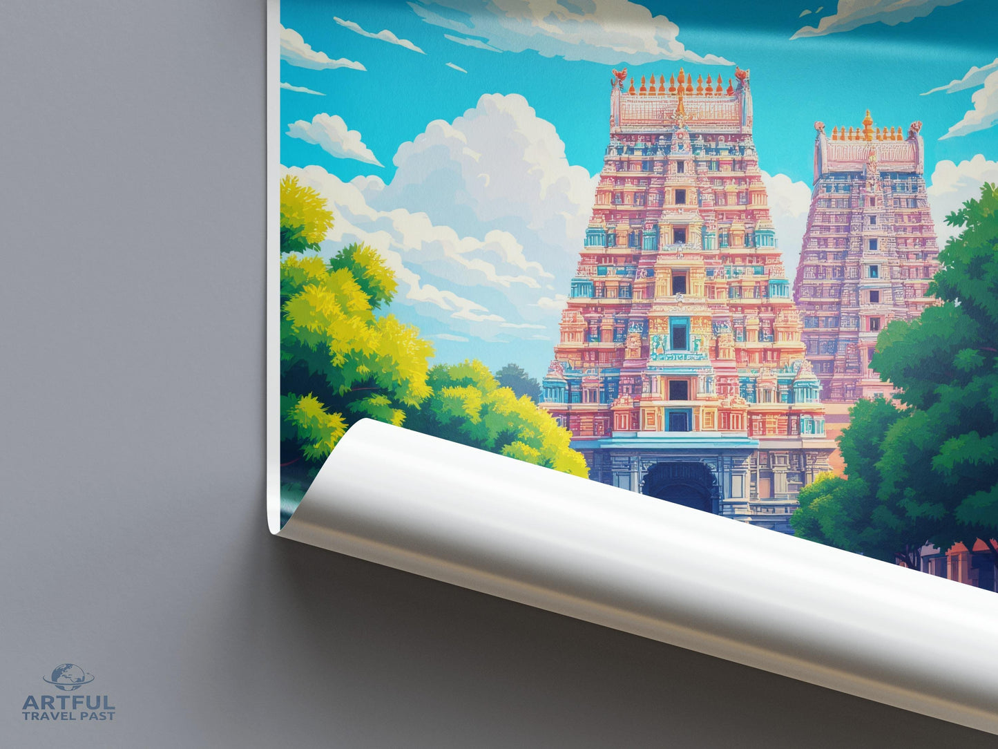 Tamil Nadu Poster - India Wall Art