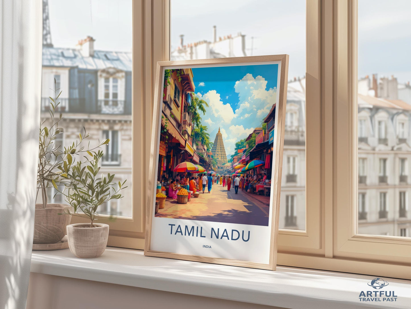 Tamil Nadu Poster - India Wall Art