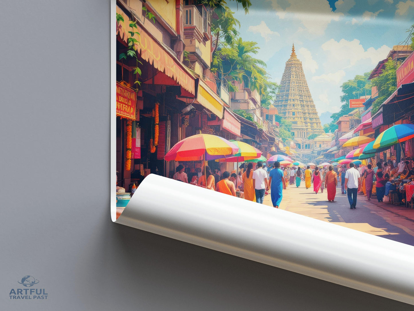 Tamil Nadu Poster - India Wall Art