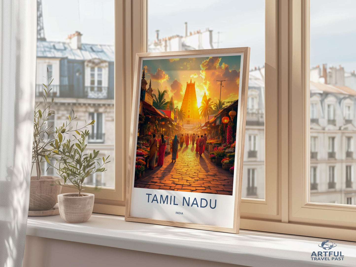 Tamil Nadu Poster - India Wall Art