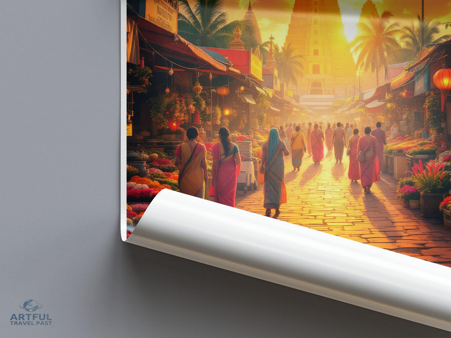 Tamil Nadu Poster - India Wall Art