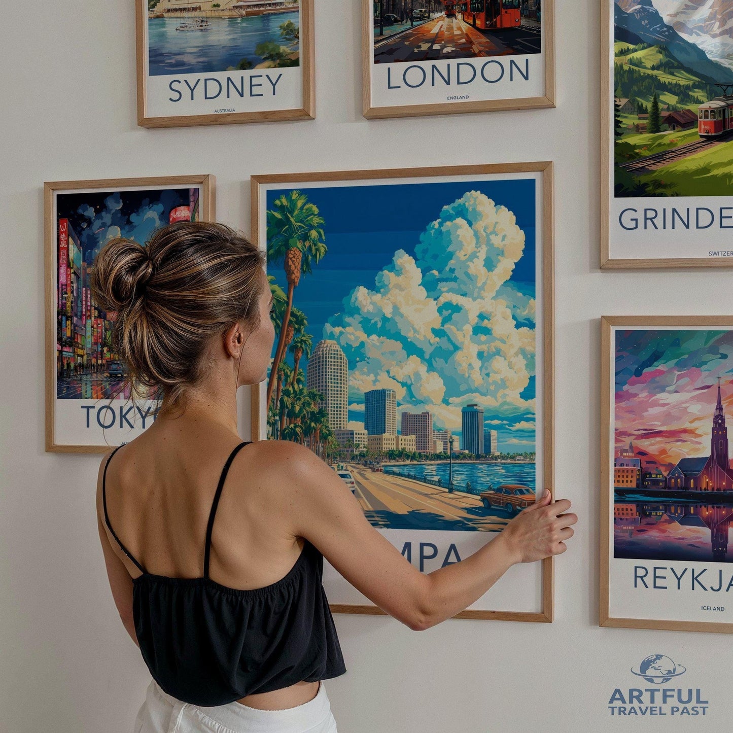 Tampa Poster - Florida Wall Art