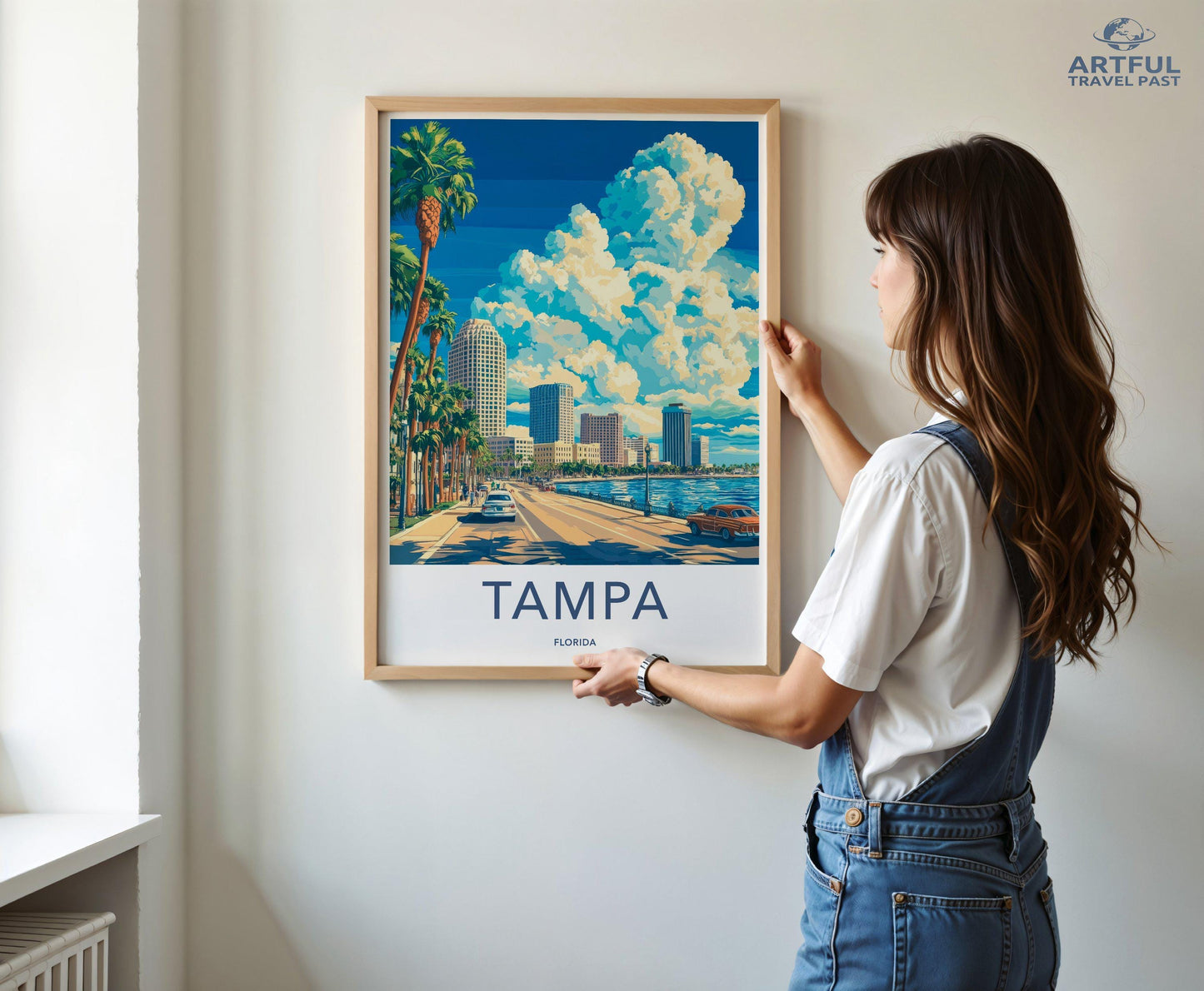 Tampa Poster - Florida Wall Art