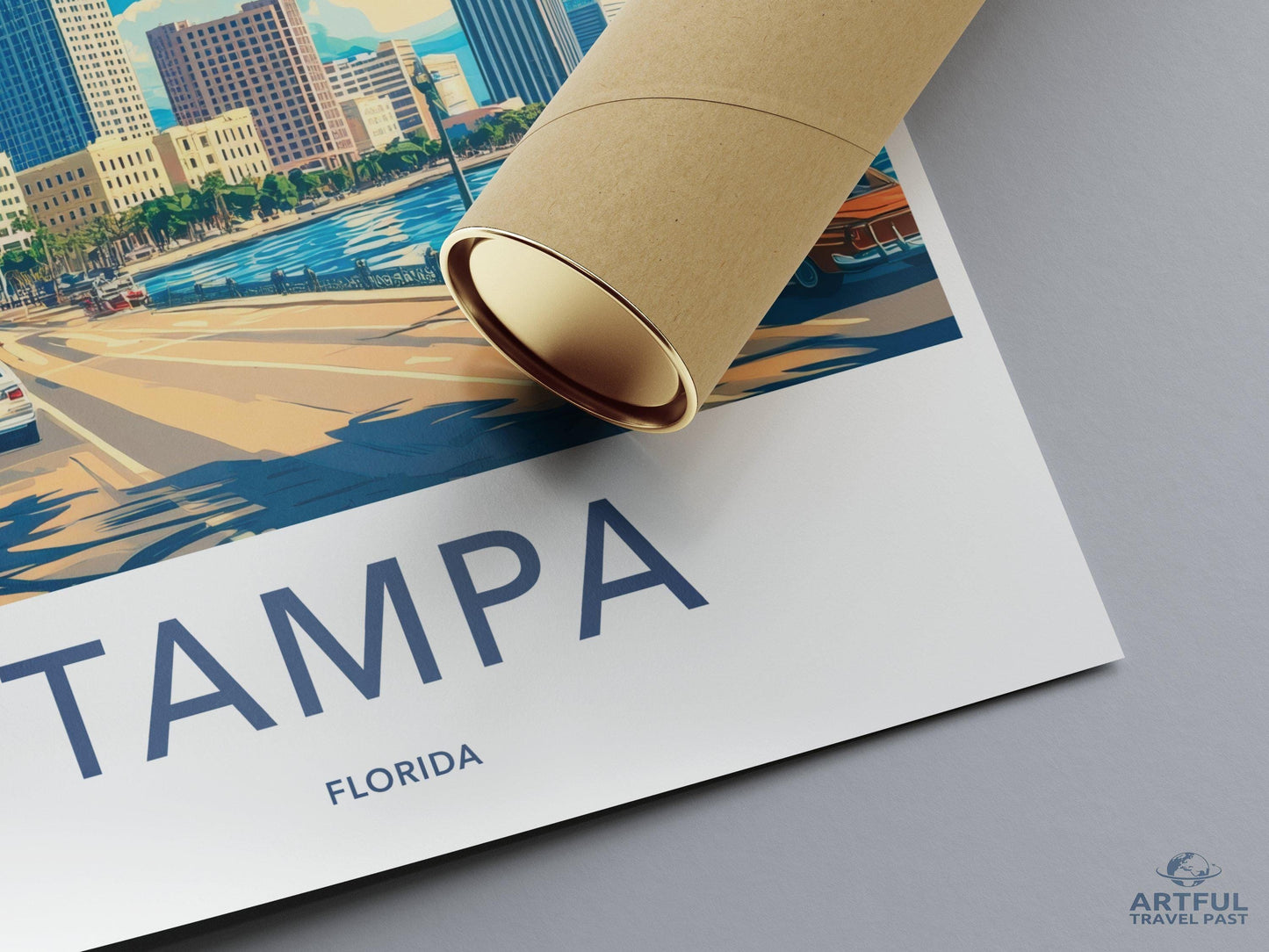 Tampa Poster - Florida Wall Art