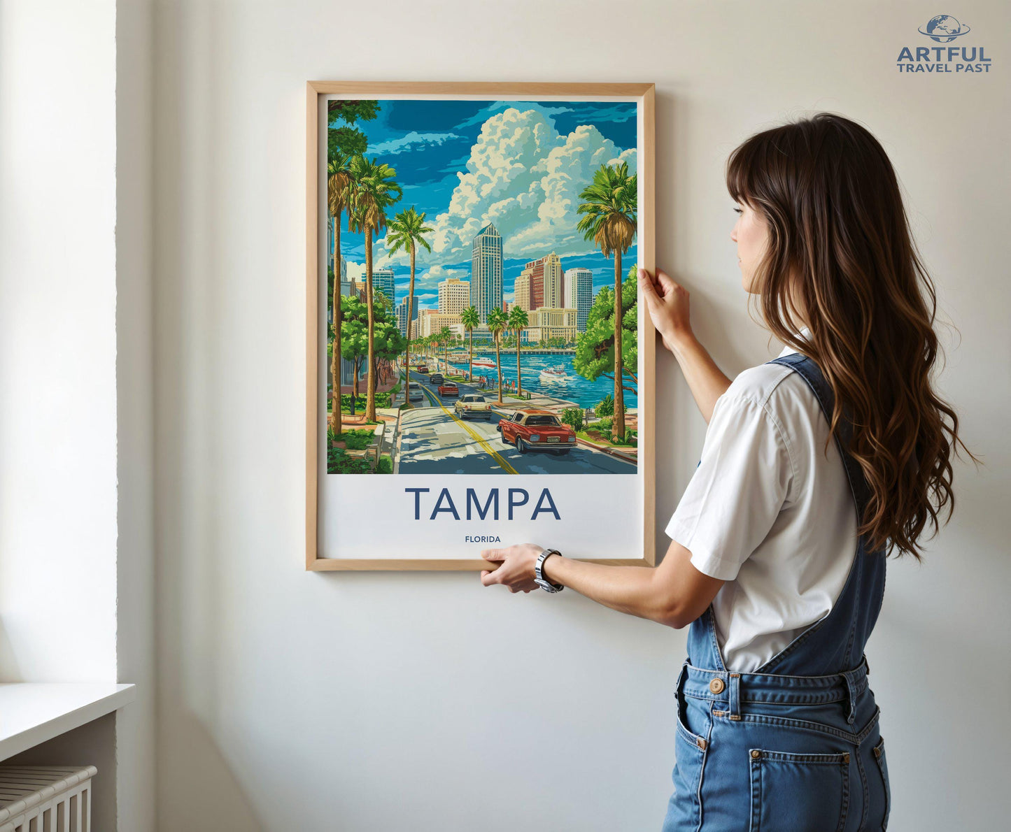 Tampa Poster - Florida Wall Art