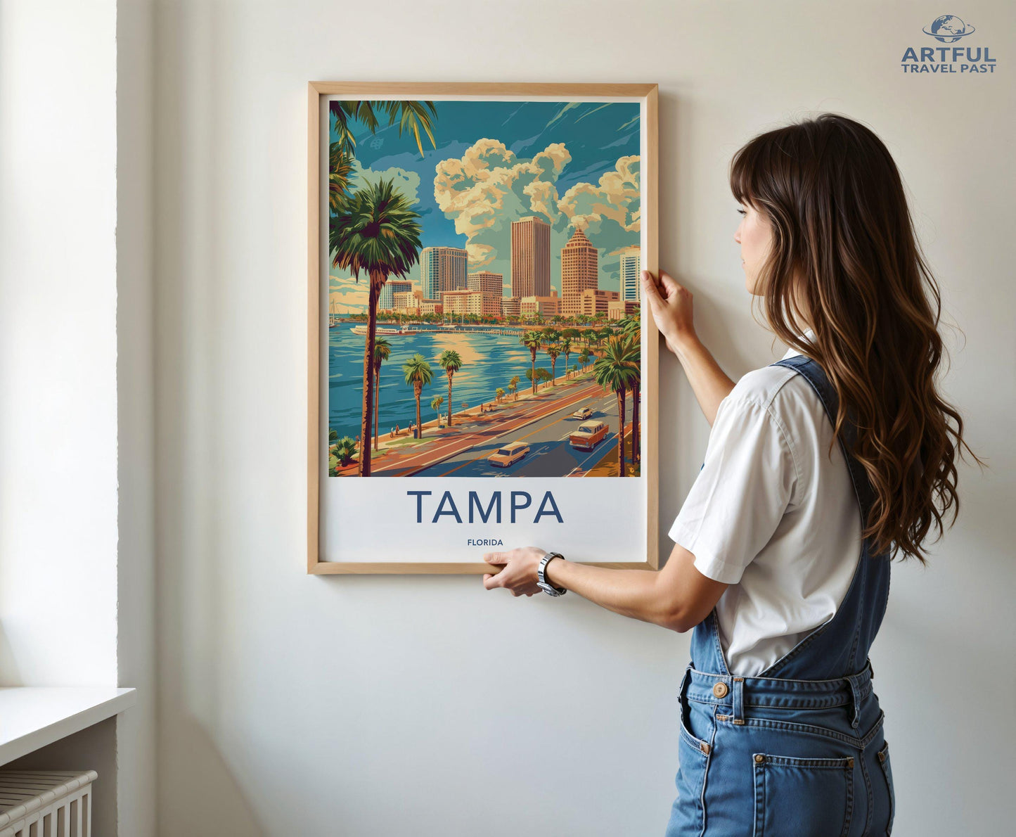 Tampa Poster - Florida Wall Art