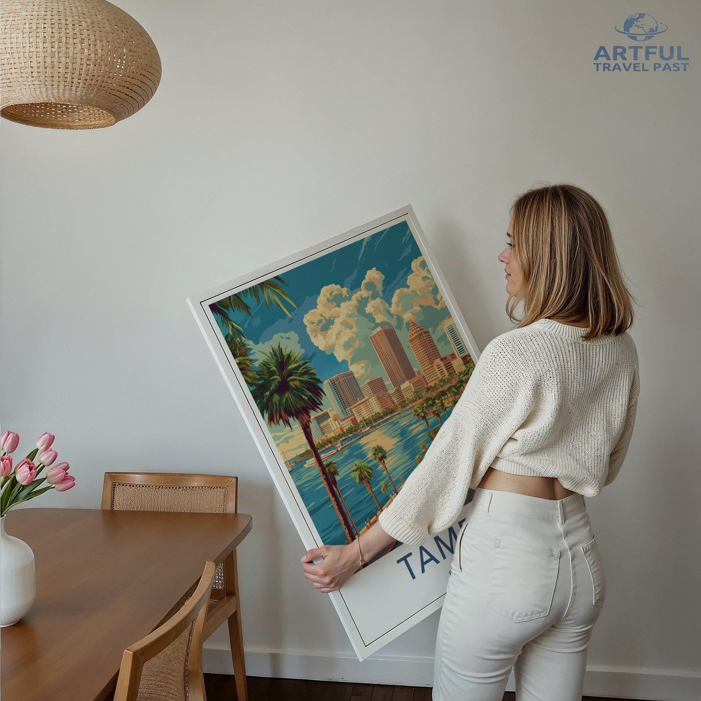 Tampa Poster - Florida Wall Art
