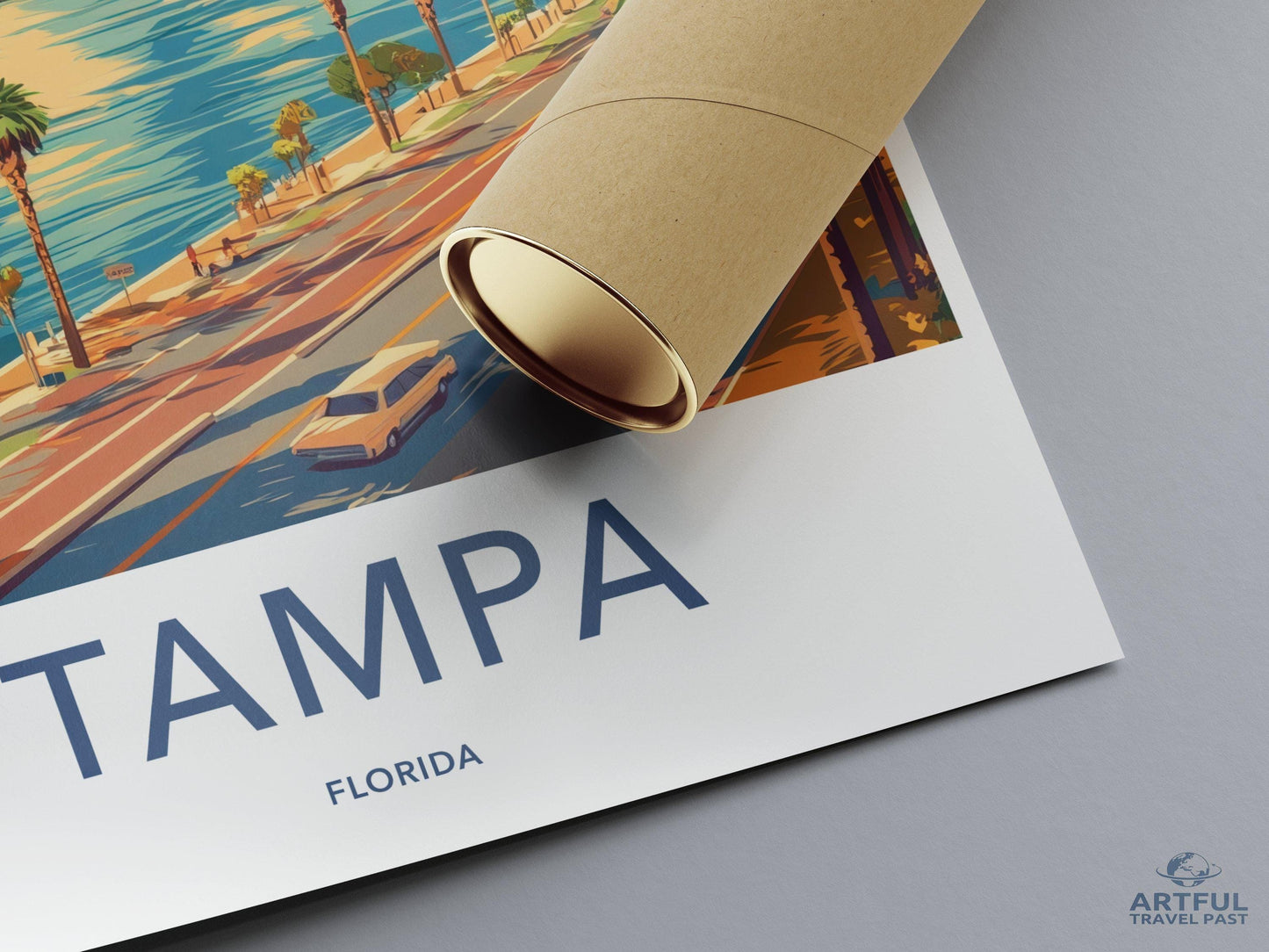 Tampa Poster - Florida Wall Art