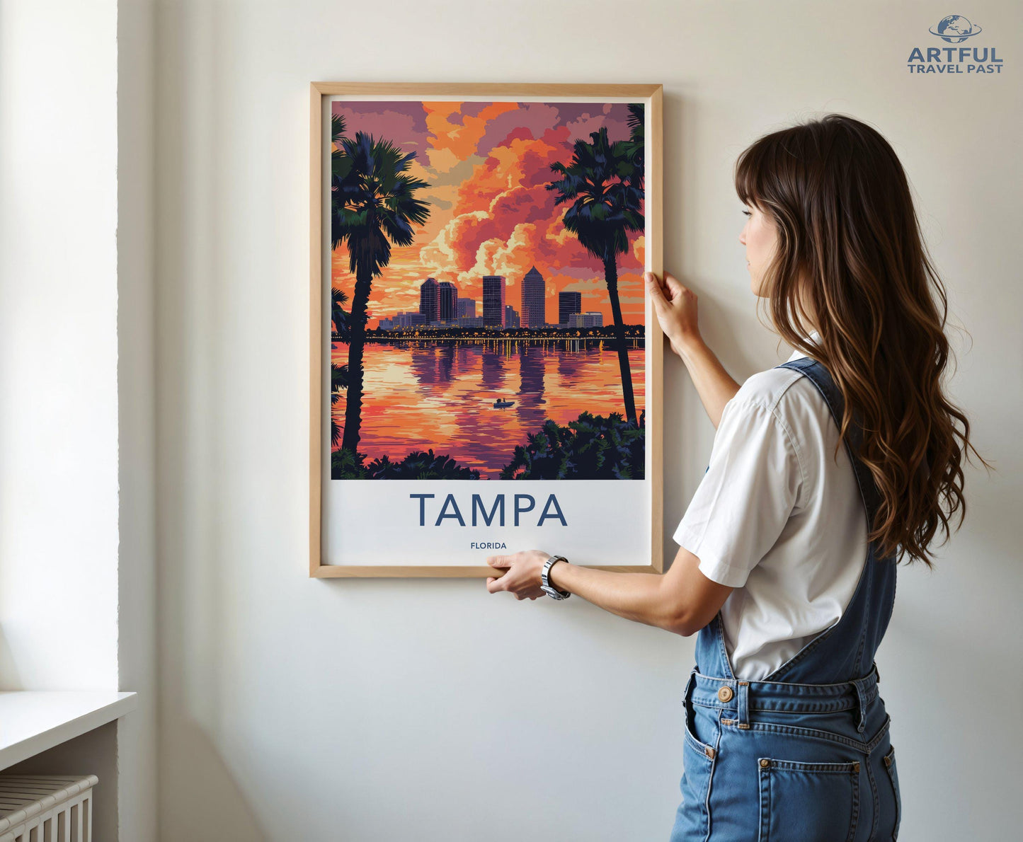 Tampa Poster - Florida Wall Art