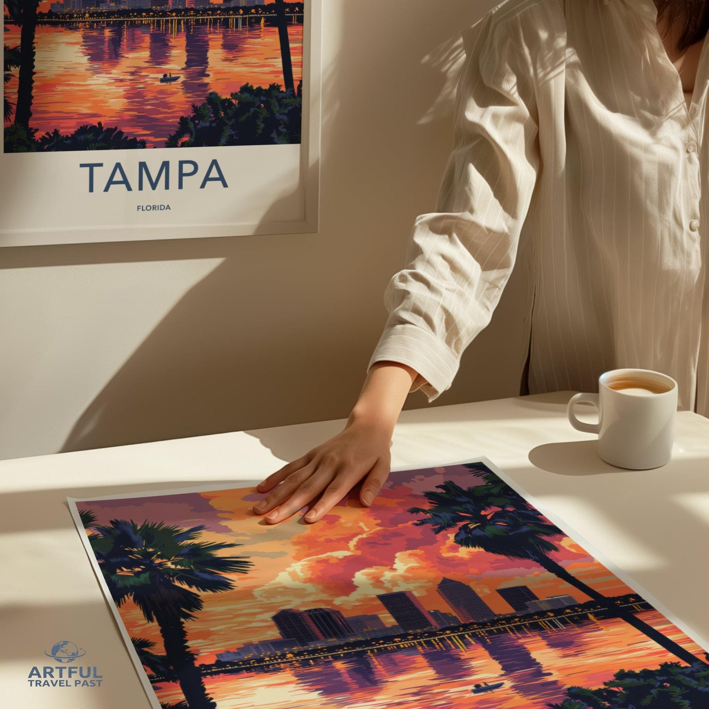 Tampa Poster - Florida Wall Art