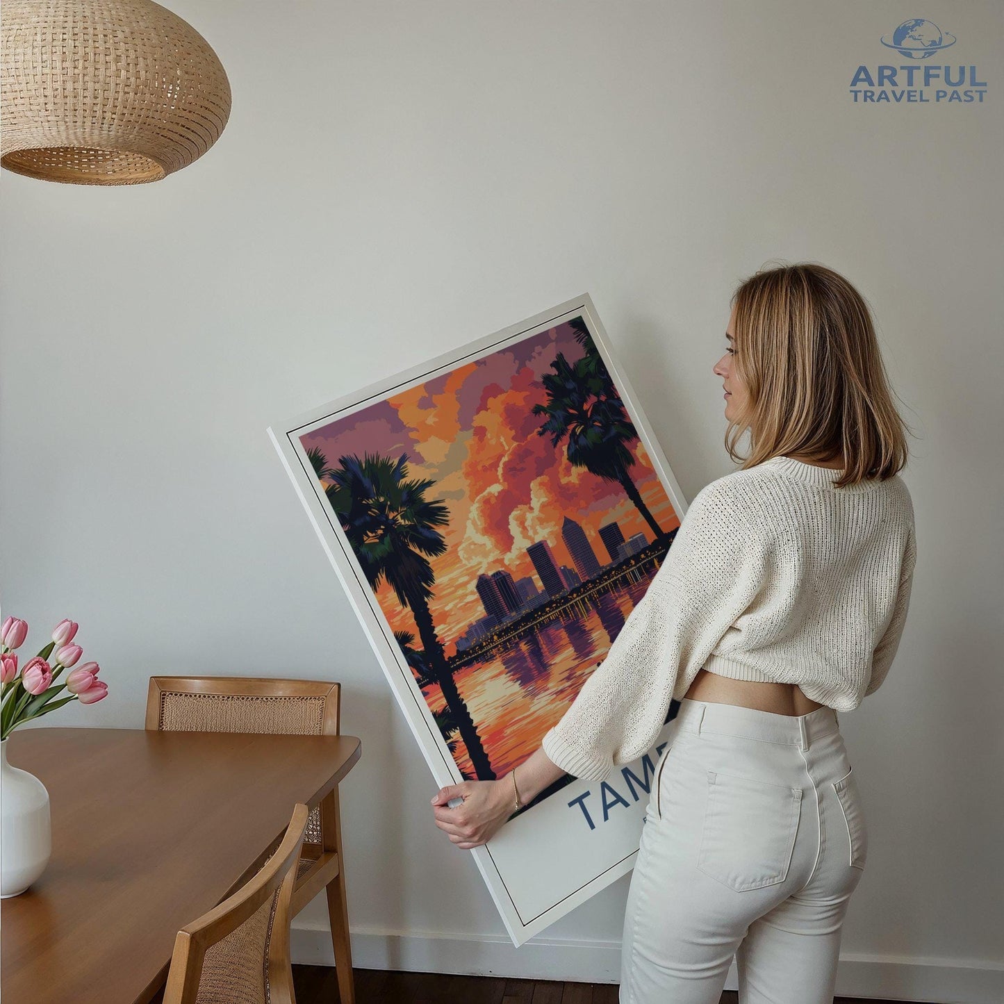Tampa Poster - Florida Wall Art