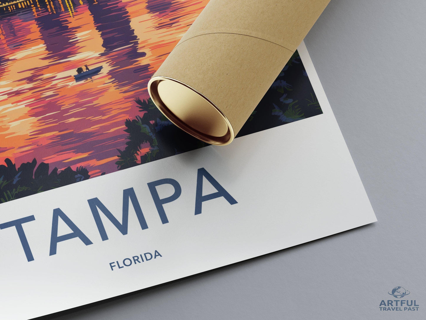 Tampa Poster - Florida Wall Art