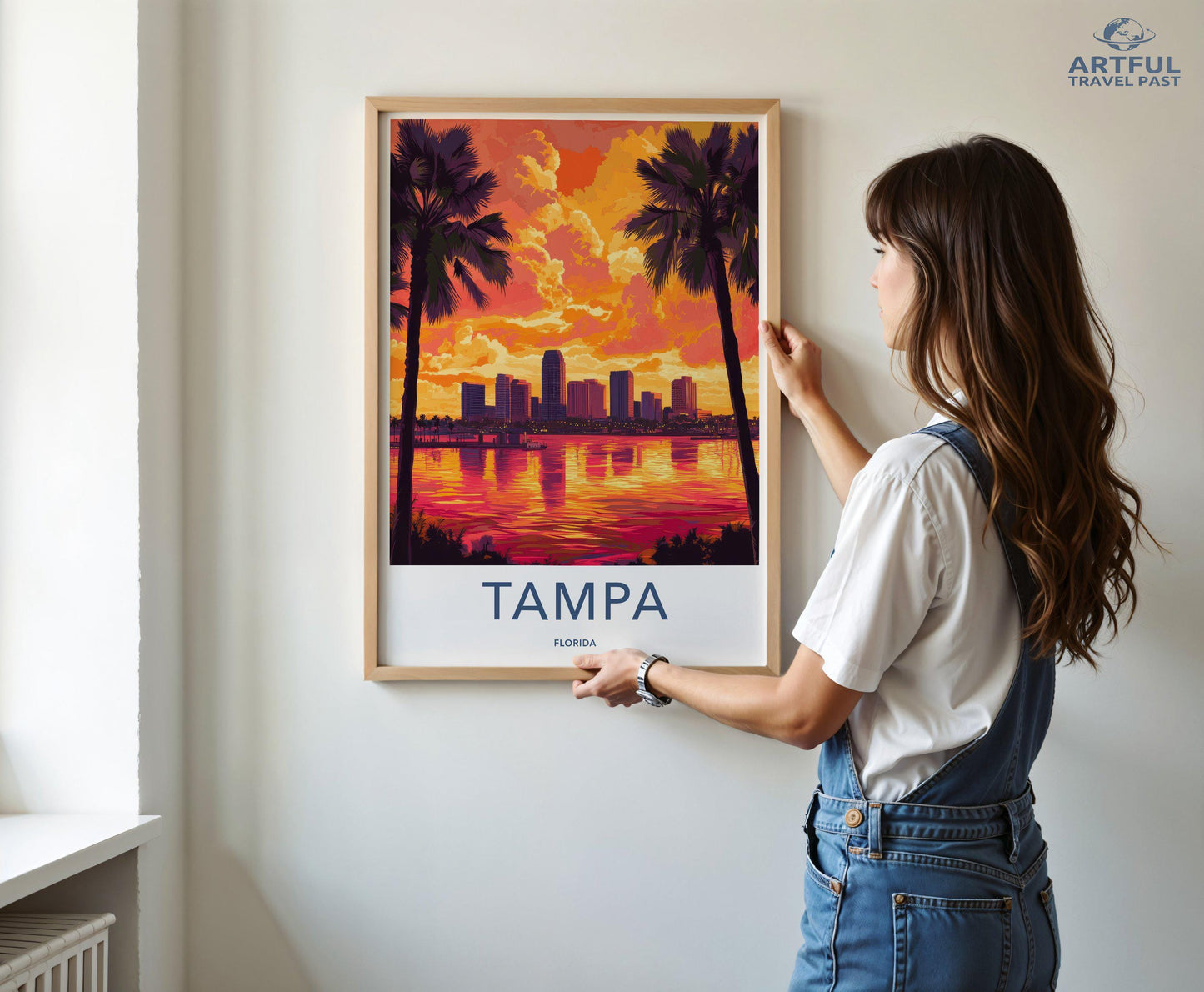 Tampa Poster - Florida Wall Art
