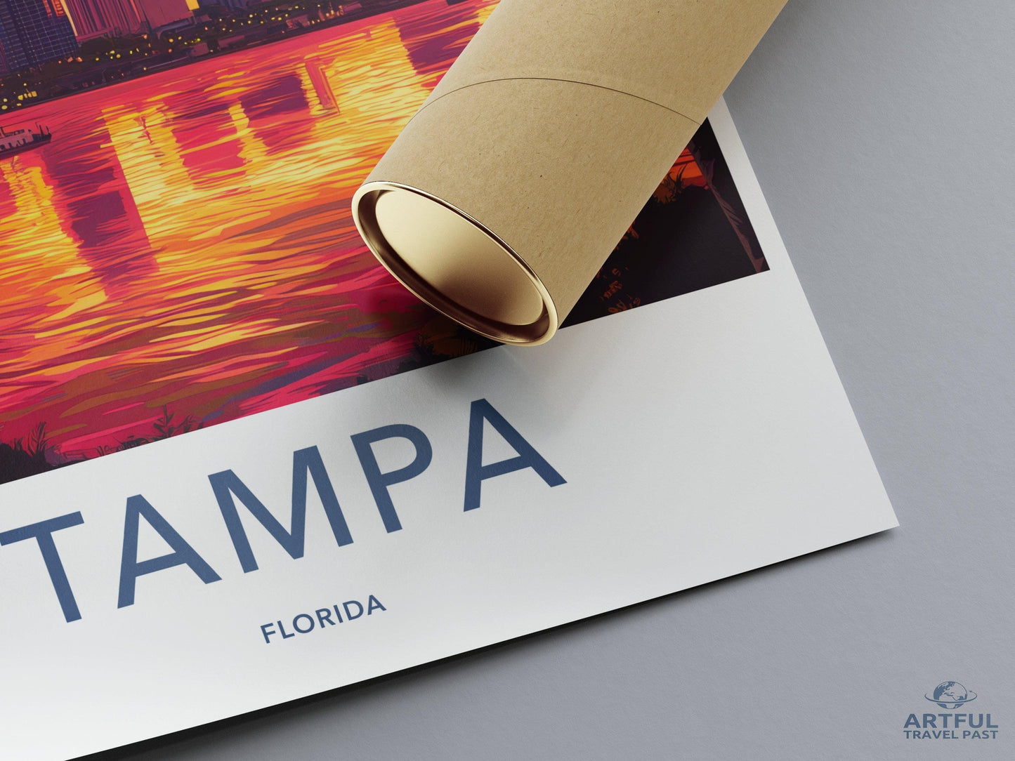 Tampa Poster - Florida Wall Art