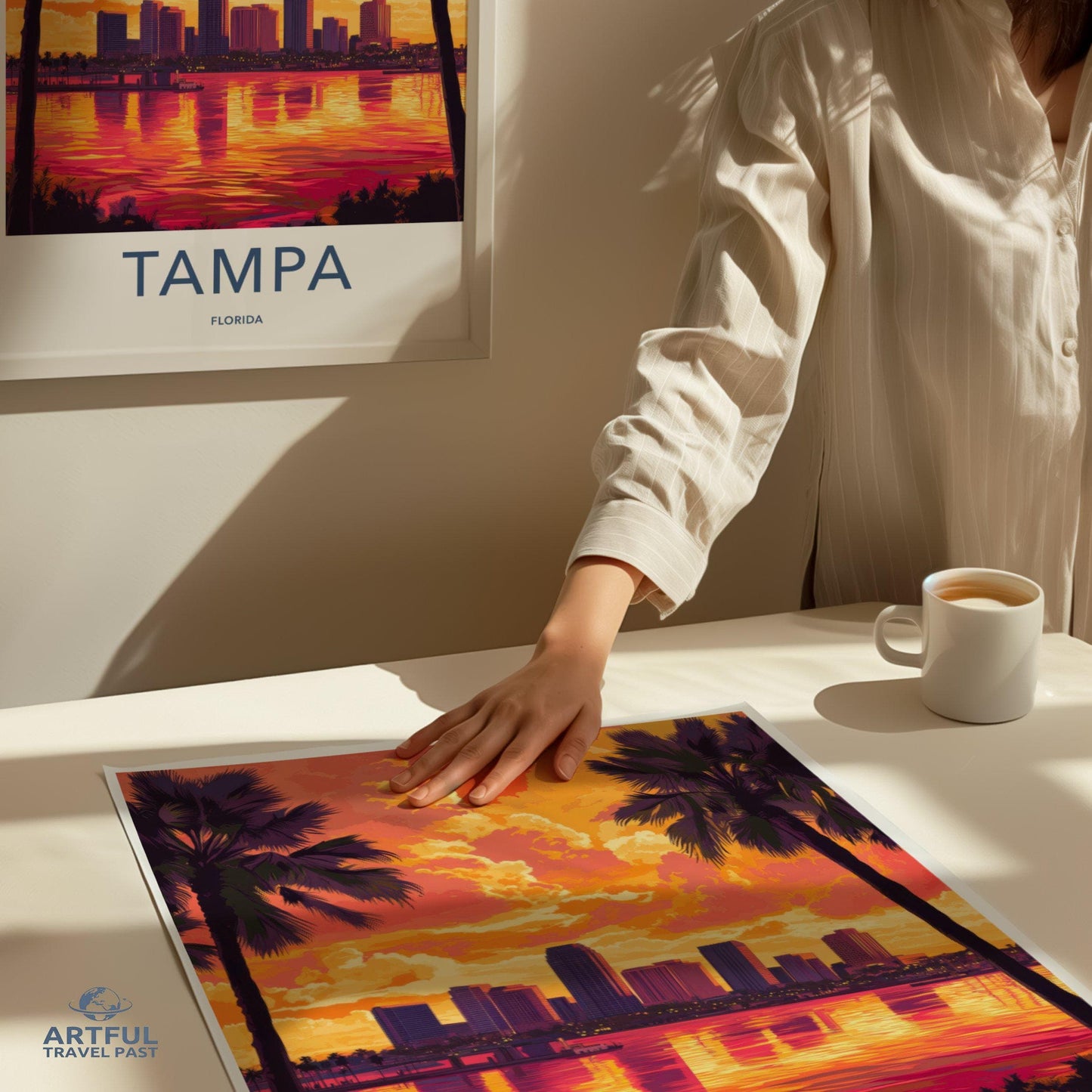 Tampa Poster - Florida Wall Art