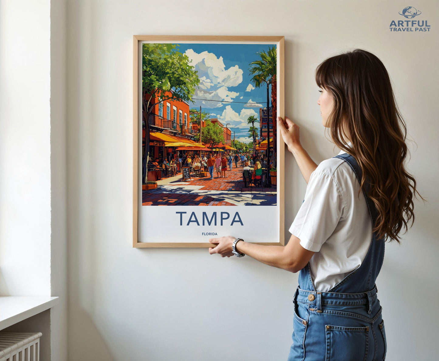 Tampa Poster - Florida Wall Art