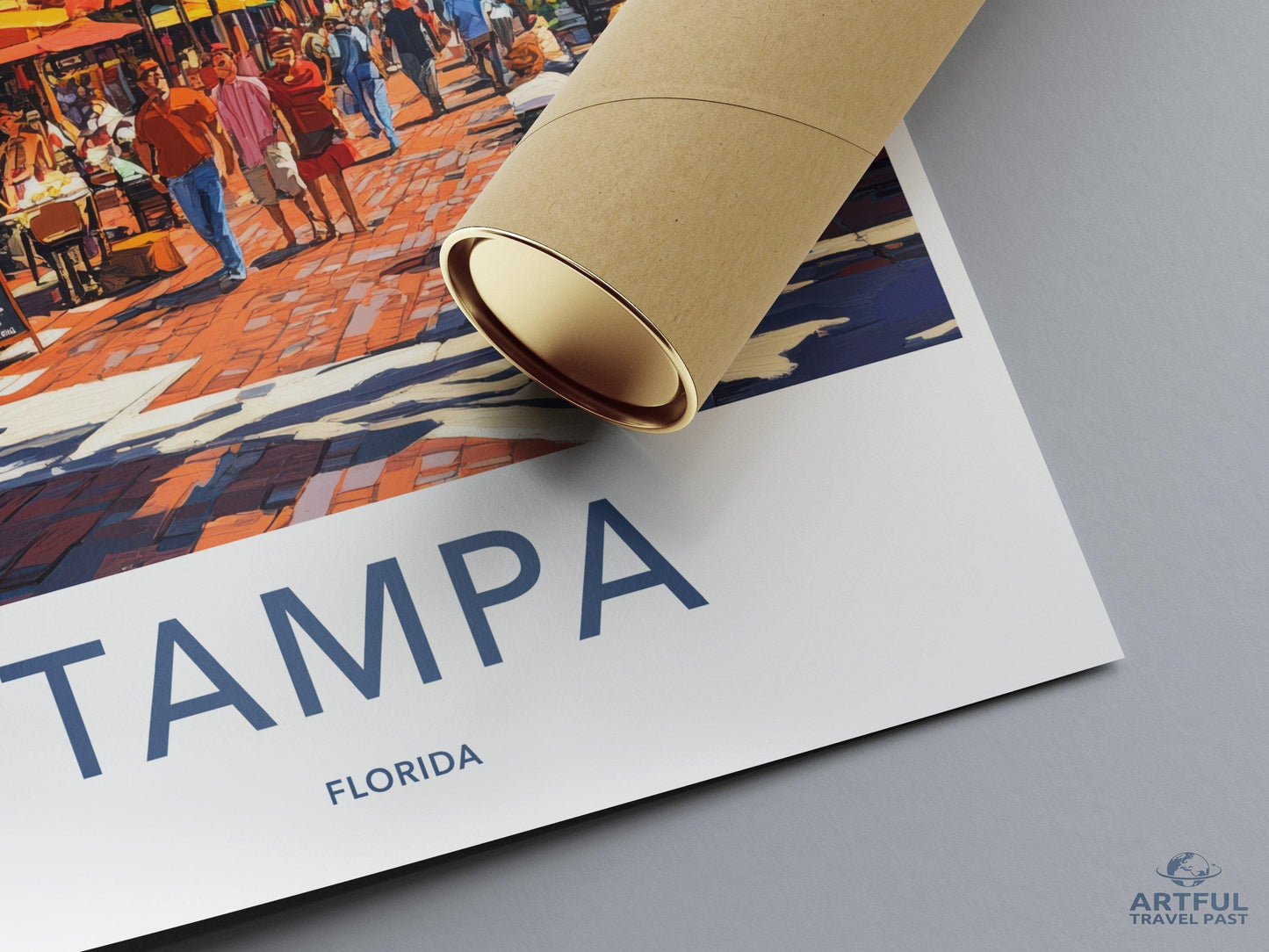 Tampa Poster - Florida Wall Art