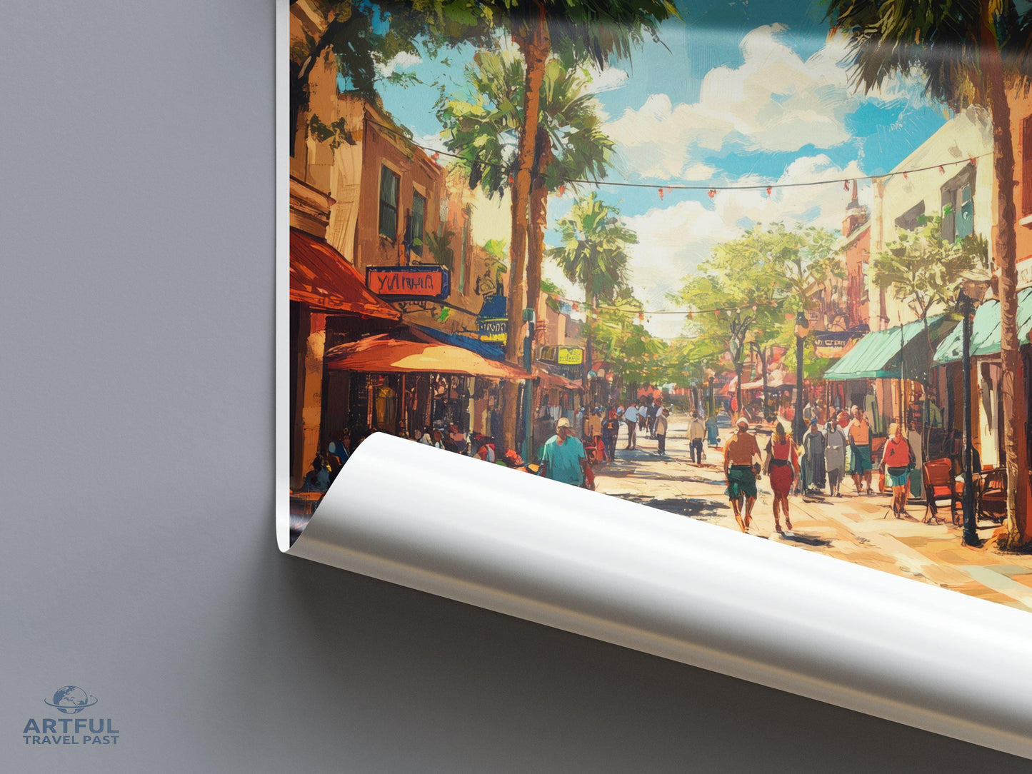 Tampa Poster - Florida Wall Art