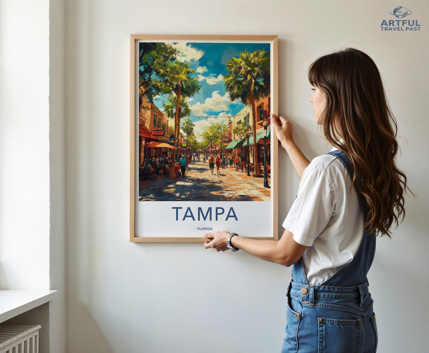 Tampa Poster - Florida Wall Art