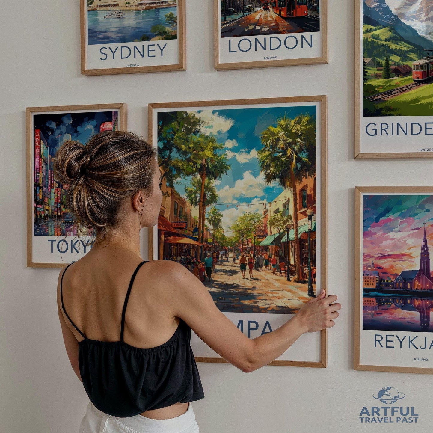 Tampa Poster - Florida Wall Art