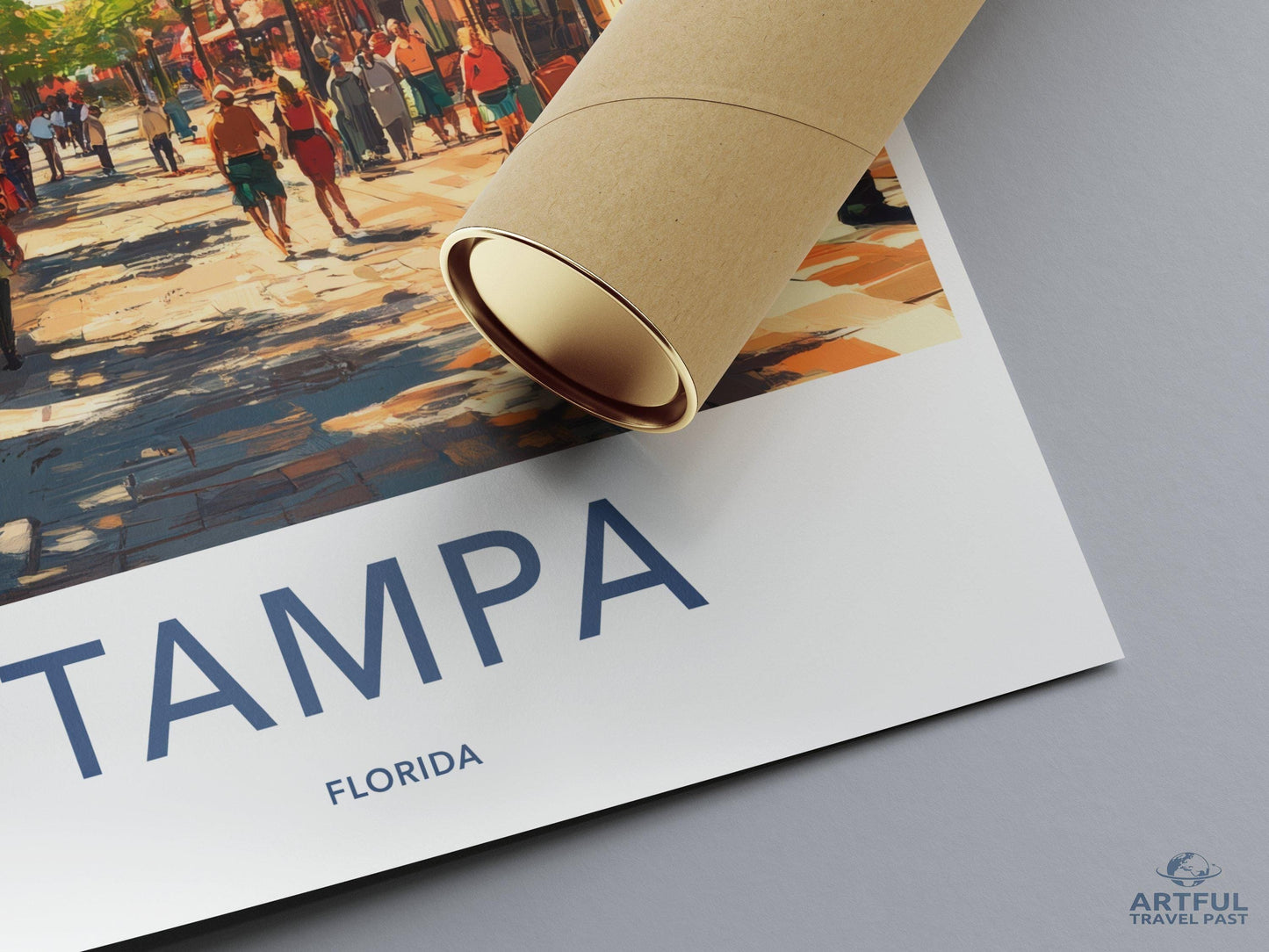 Tampa Poster - Florida Wall Art