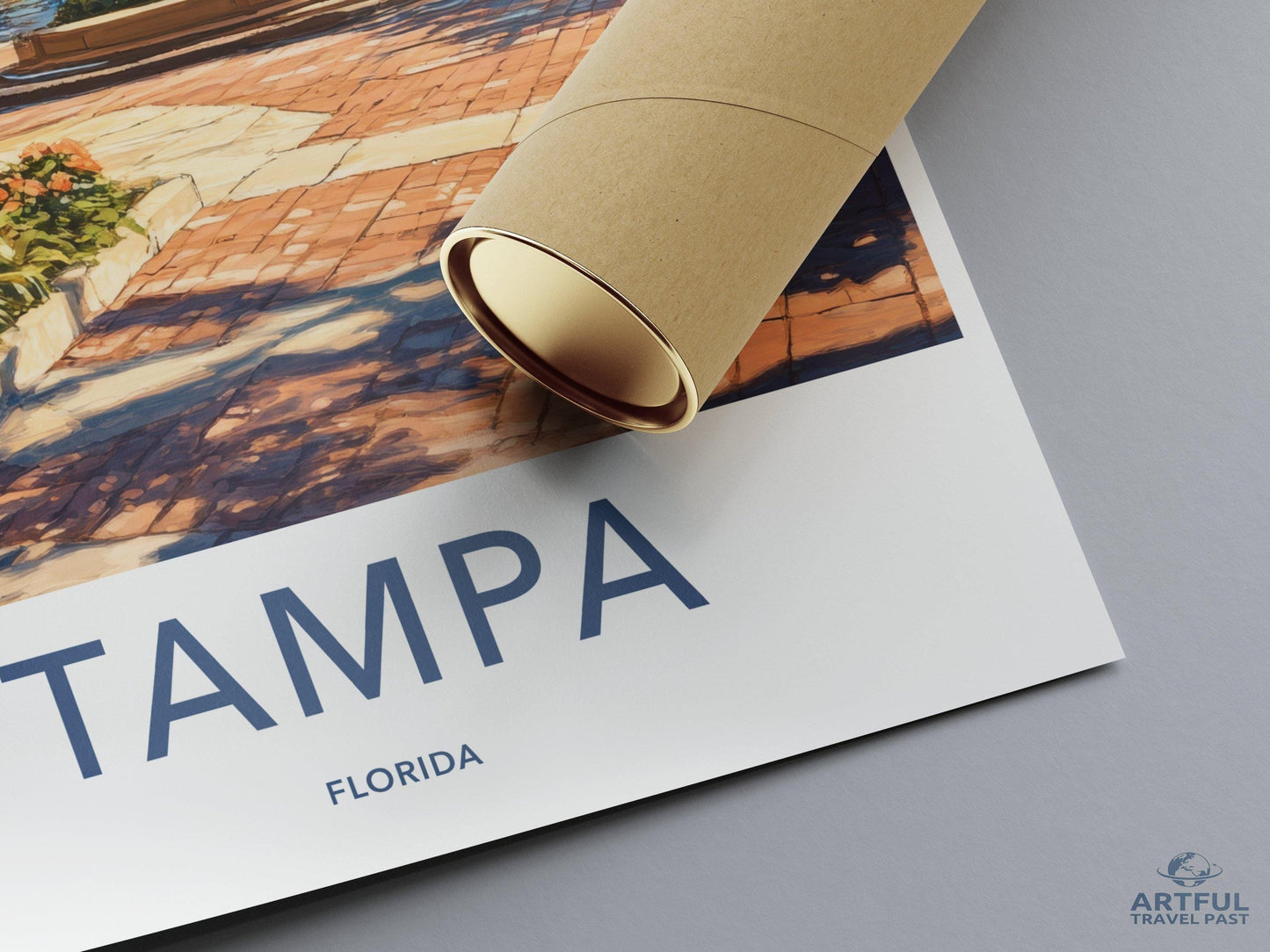 Tampa Poster - Florida Wall Art